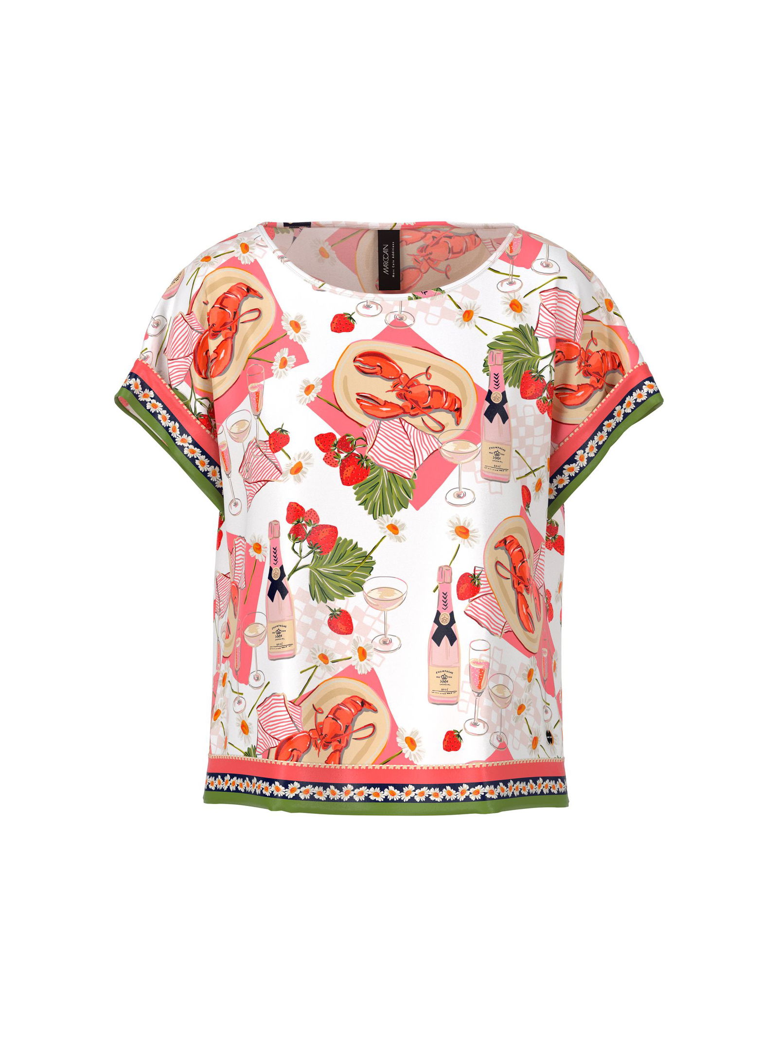 56511a0f32ac9841ffd87c58198ce1a2 Marc Cain Additions | Marc Cain Additions Druckbluse | 38