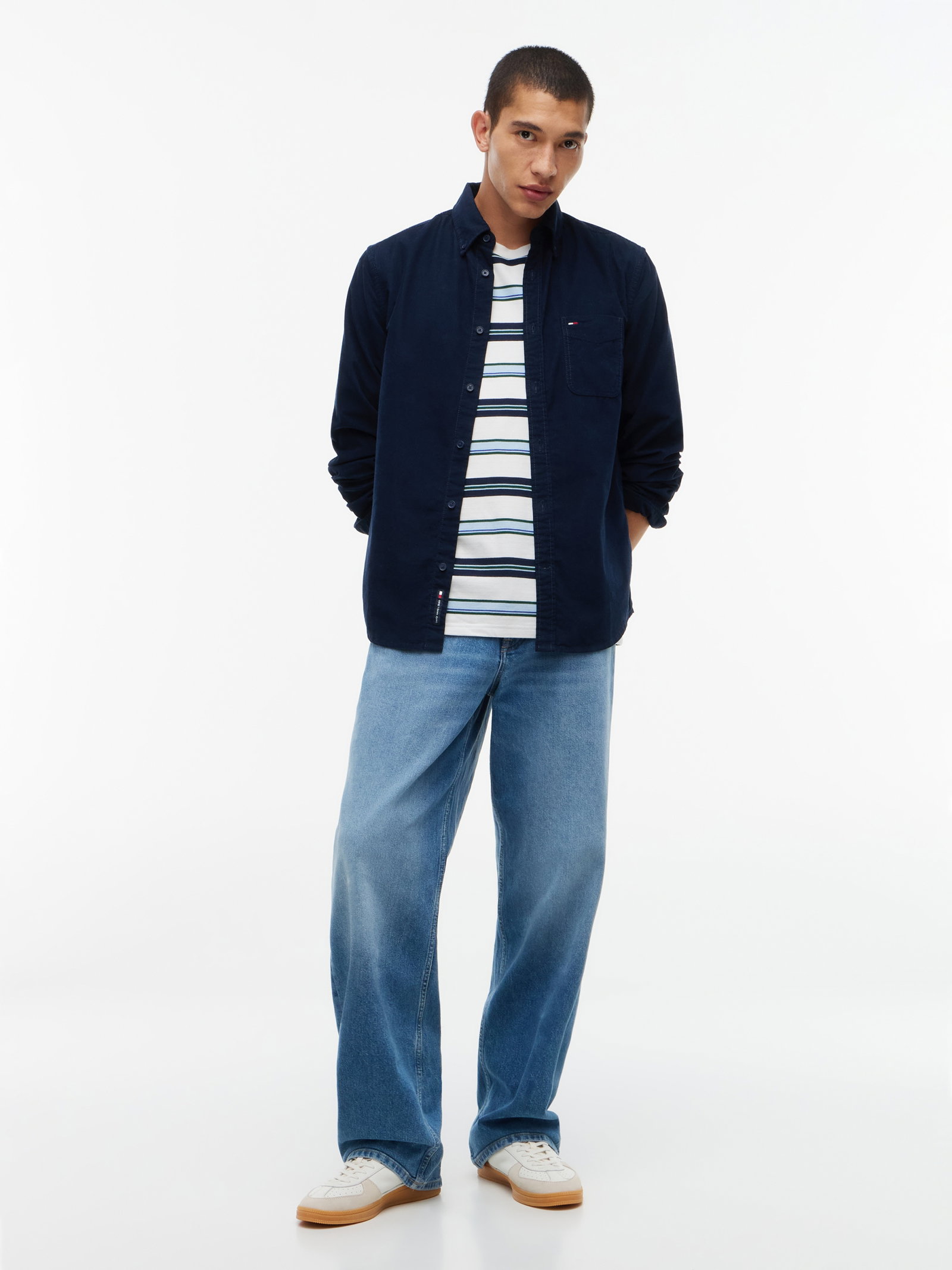 TJM REG BABY CORDUROY SHIRT EXT, BL #5