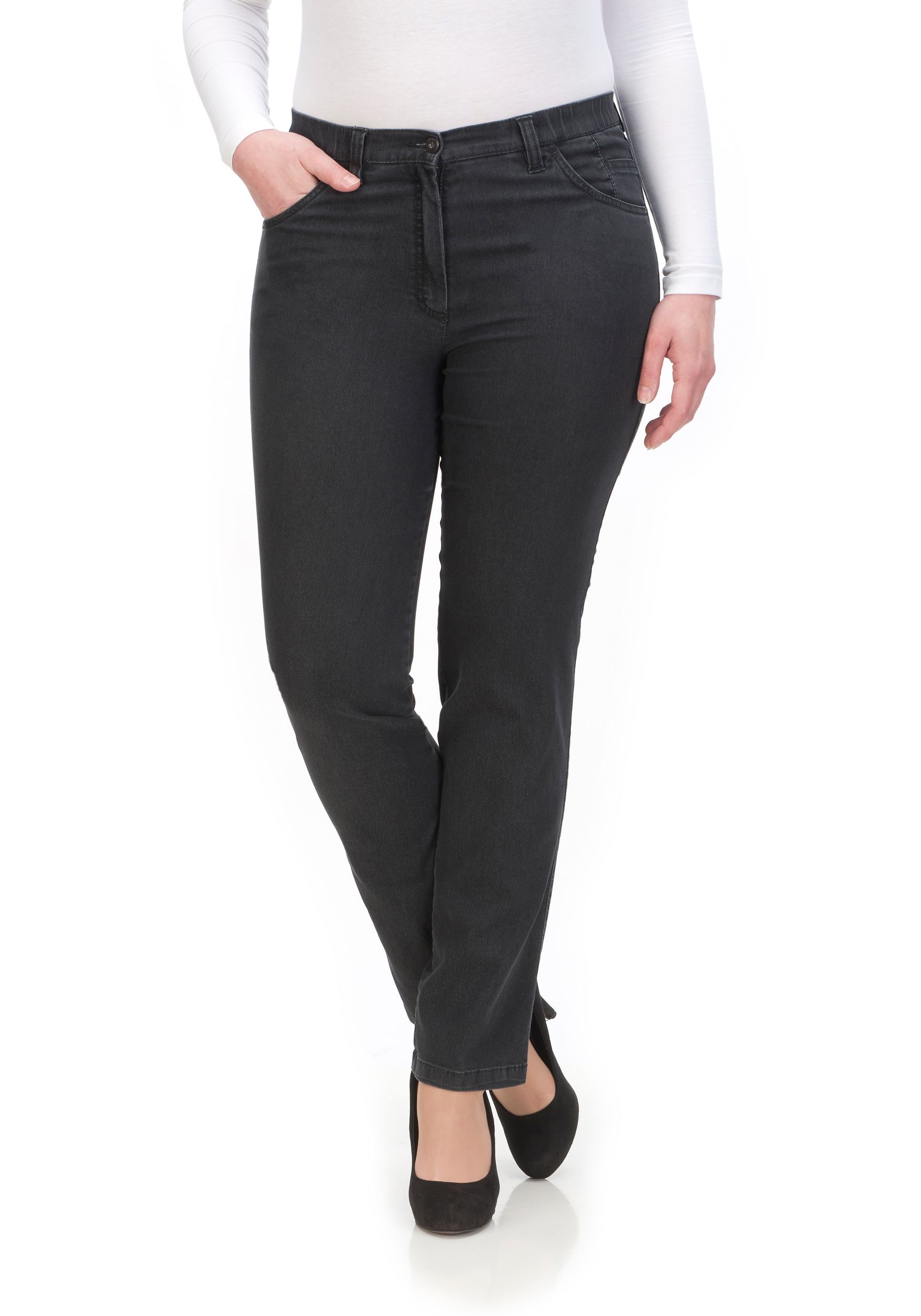 KjBrand |  KJ Brand Hose Betty | 50 | schwarz denim