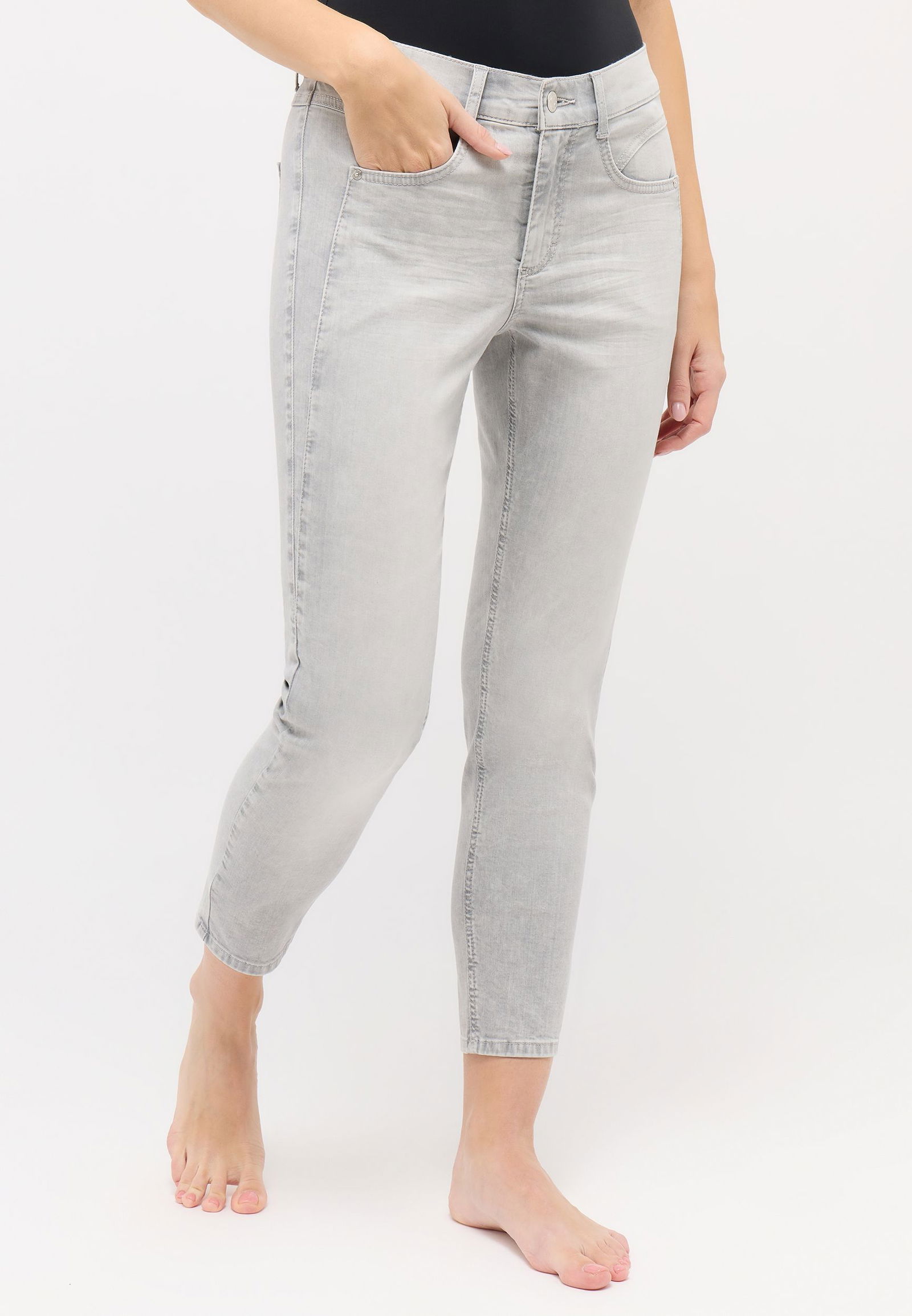 Angels | Angels 7/8 Jeans "Ornella" | 42 | light grey random used
