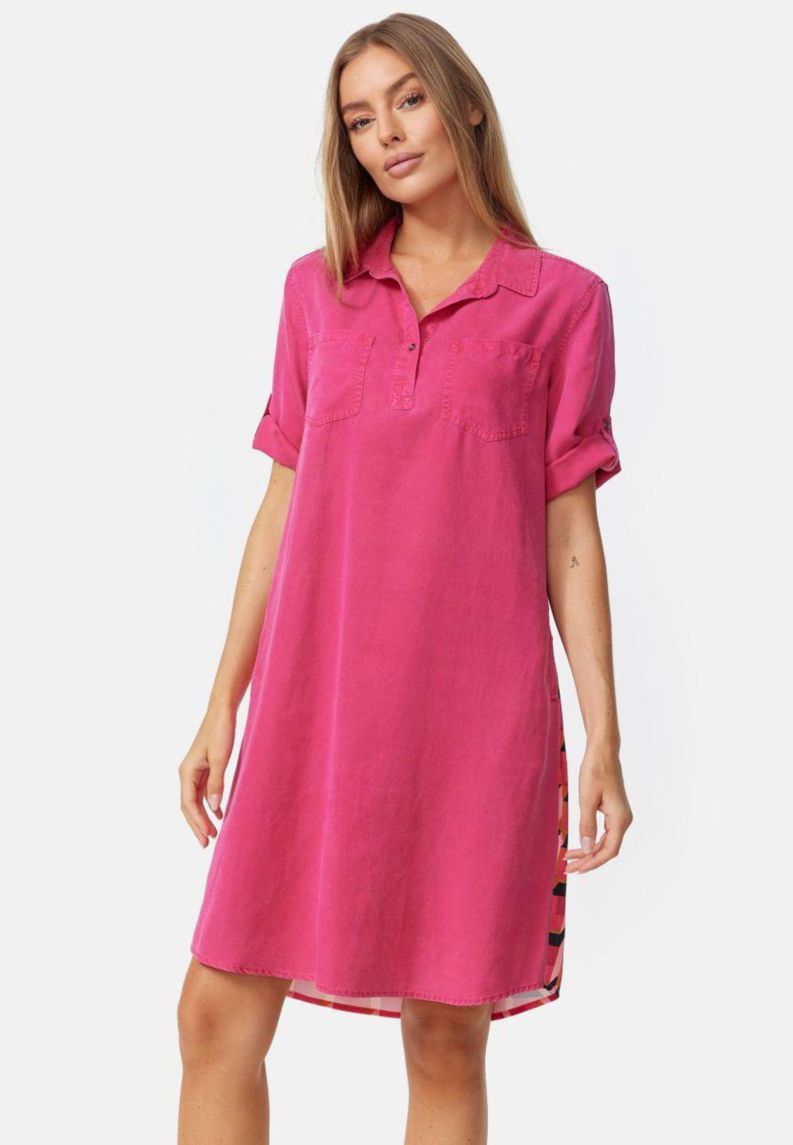 CATNOIR | CATNOIR Kleid im Materialmix | 40 | pink