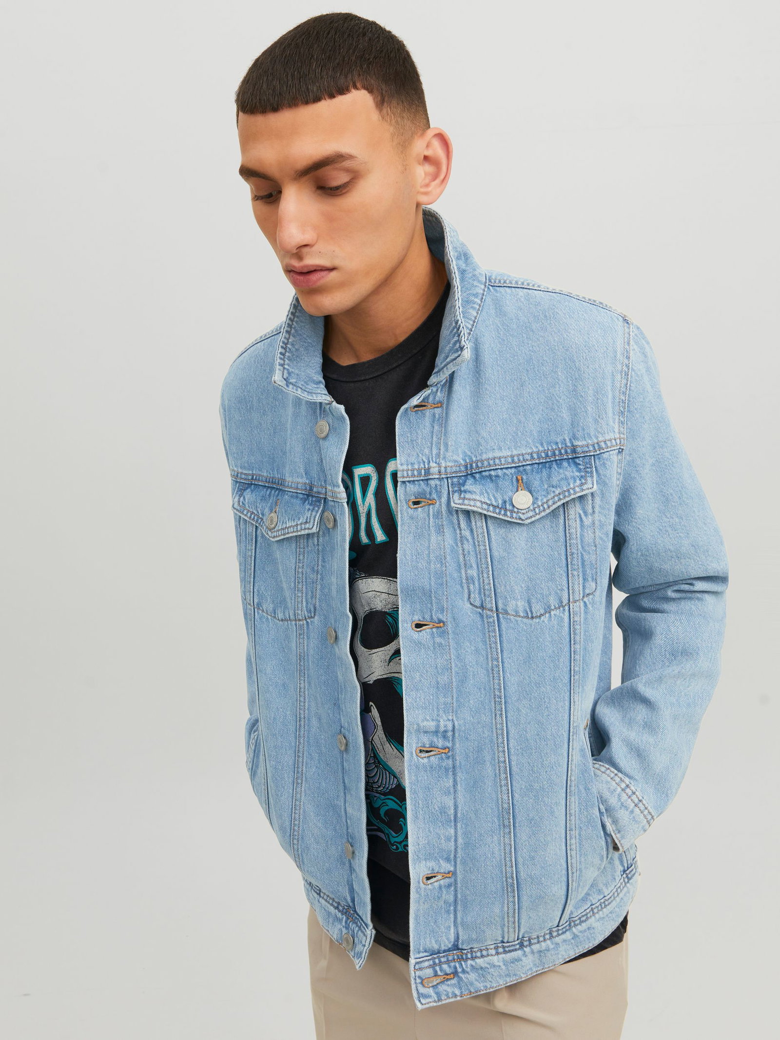 Jack&Jones |  Jack&Jones Jeansjacke  | S | blue denim