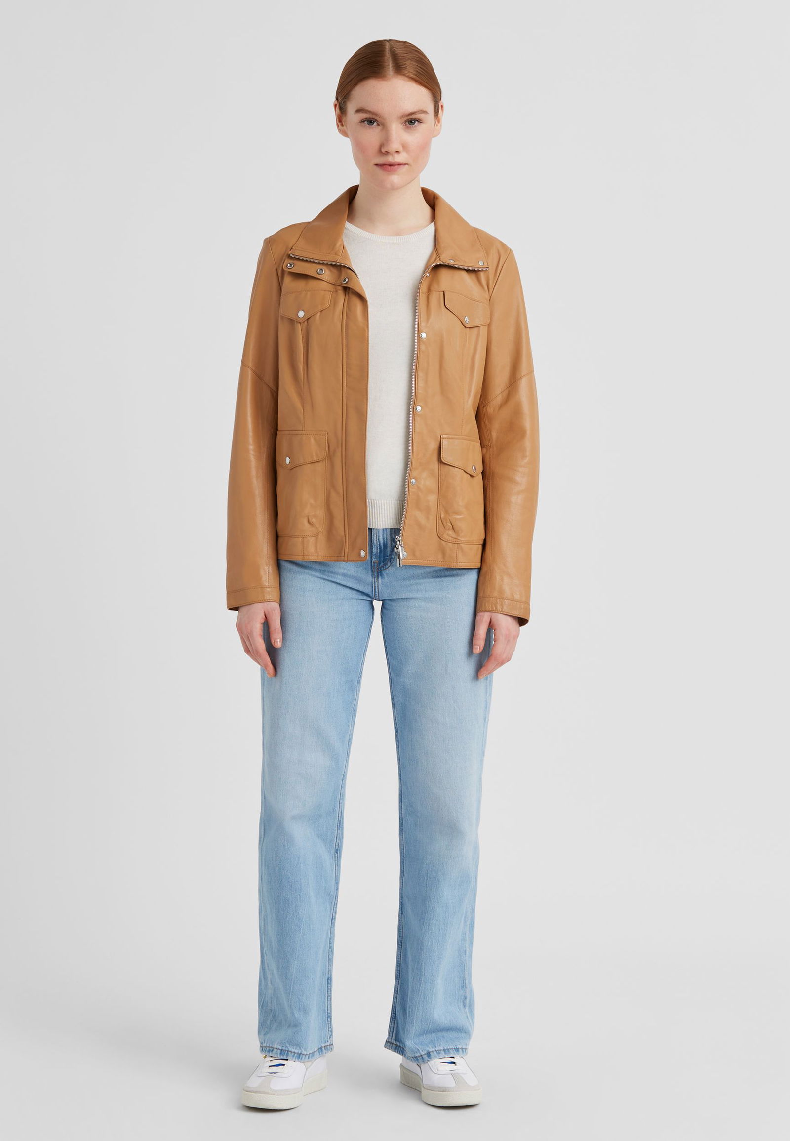 Milestone |  Milestone Lederjacke  | 46