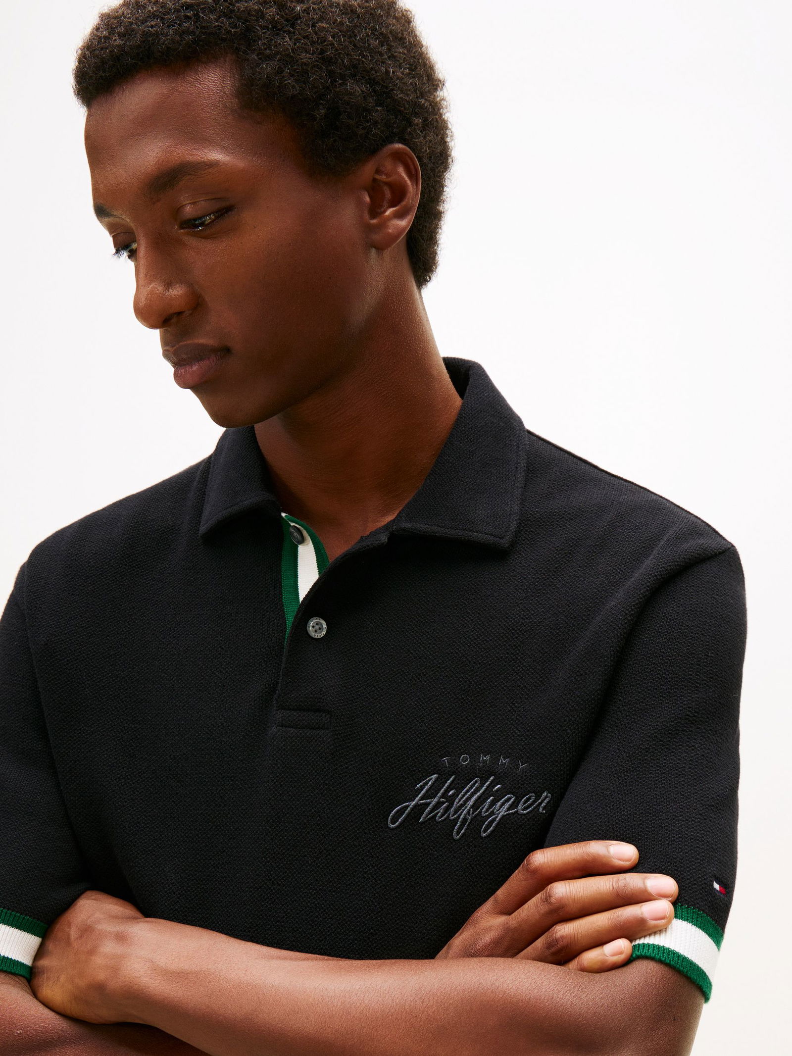 Tommy Hilfiger |  Tommy Hilfiger Poloshirt  | XL | black