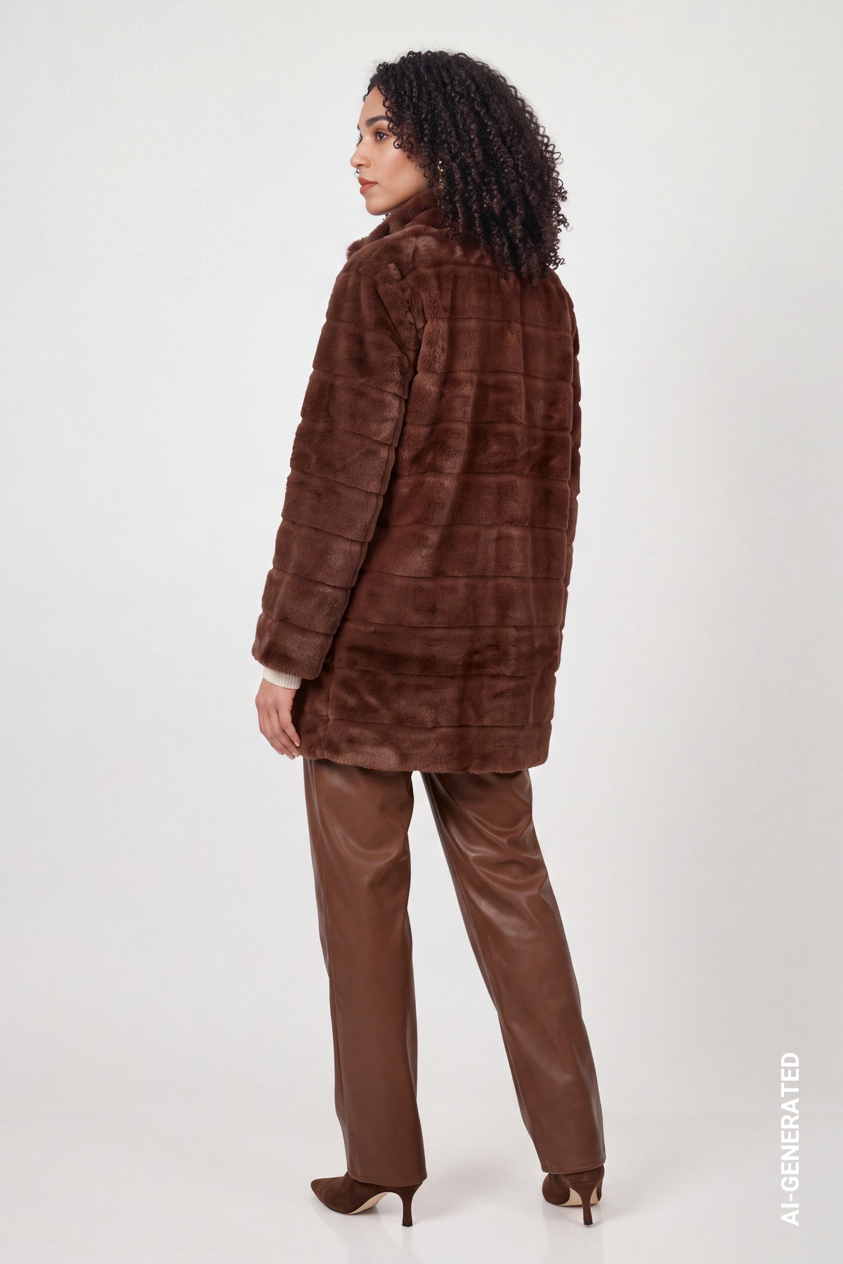 Mantel, chocolate brown #4