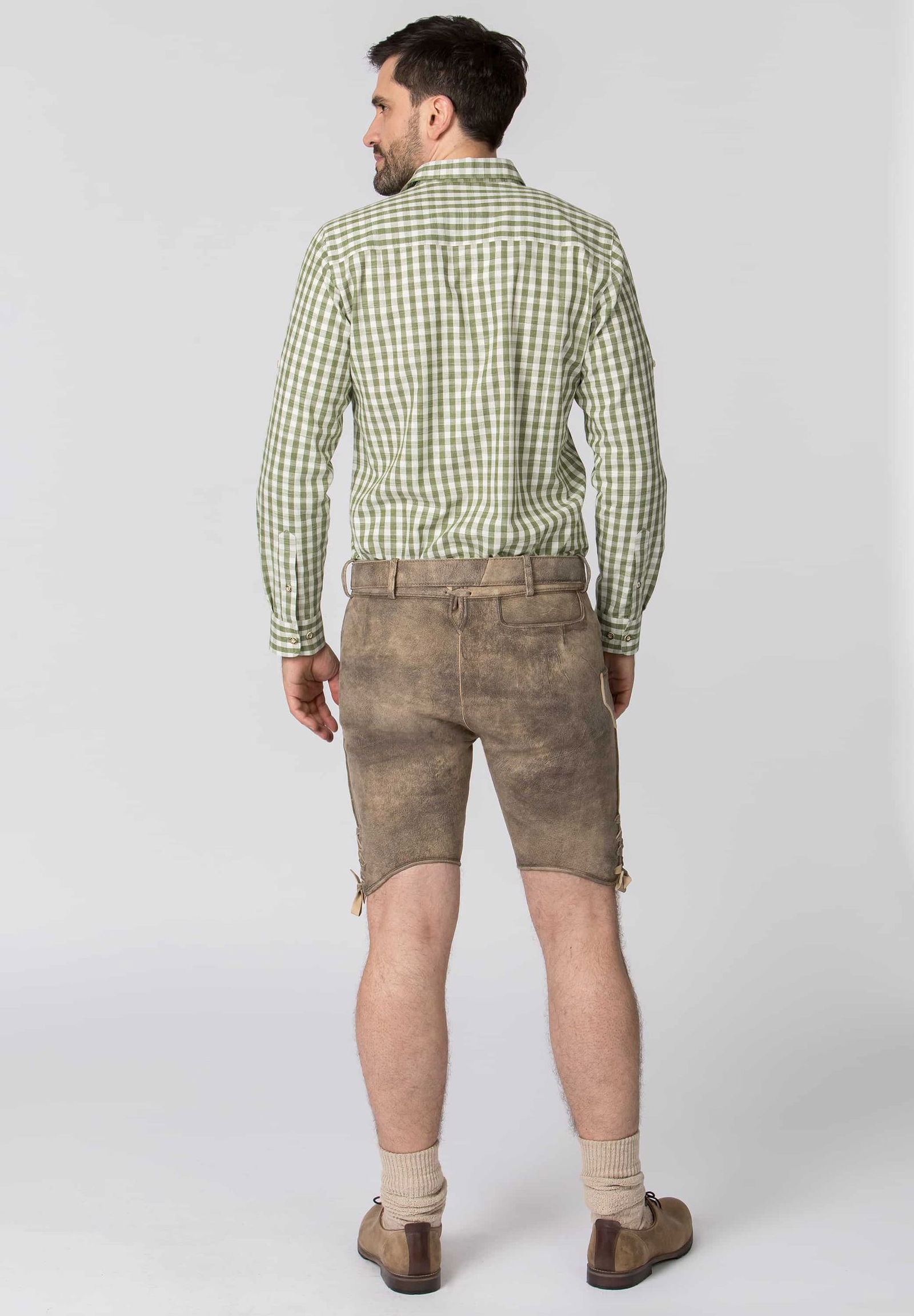 aa3736977ad150611dd38e0b0a953561 Stockerpoint | Stockerpoint Trachtenlederhose Lederhose Girgl | 48 | schilf gespeckt