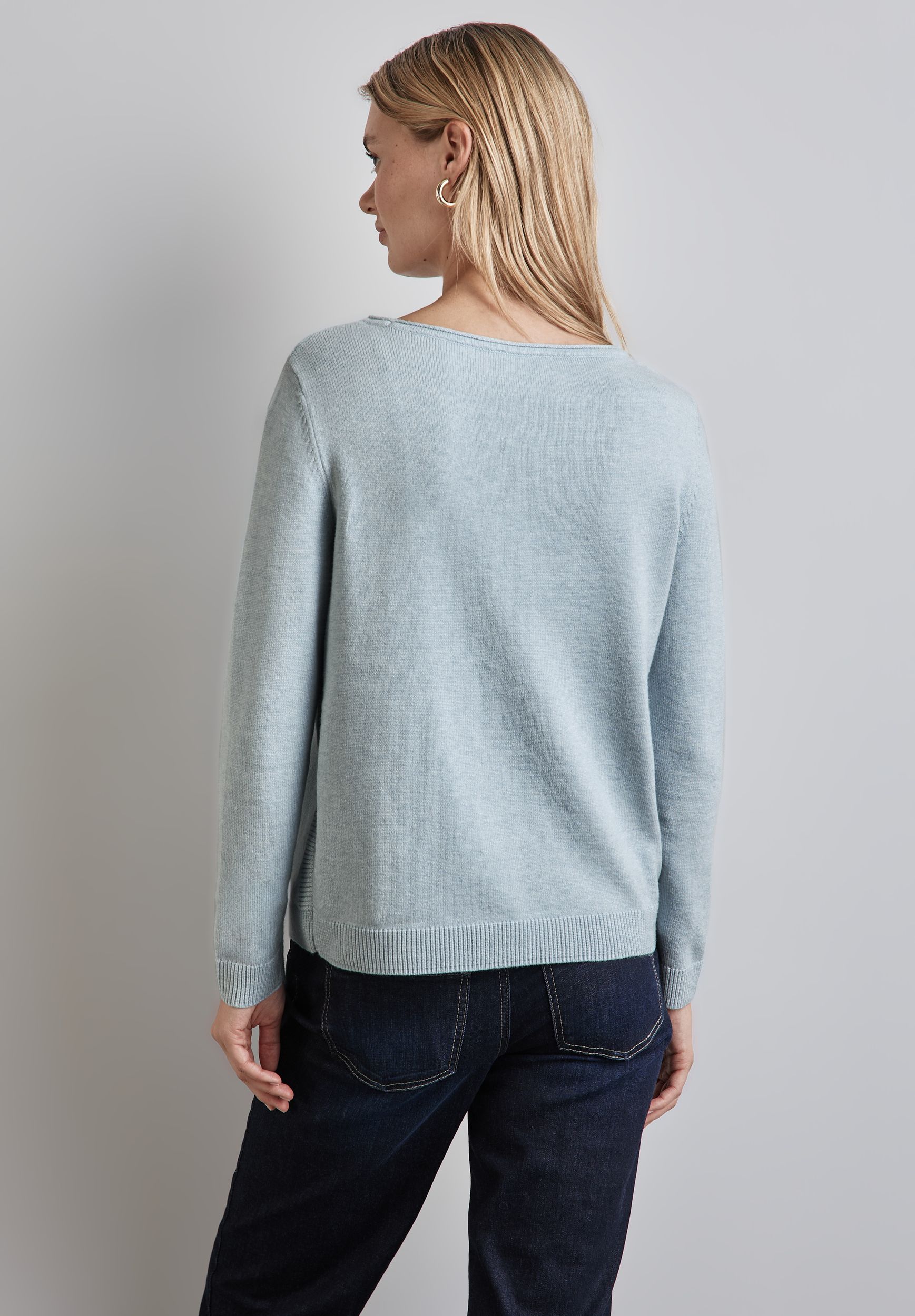 Street One |  Street One Pullover  | 42 | light violet mel.