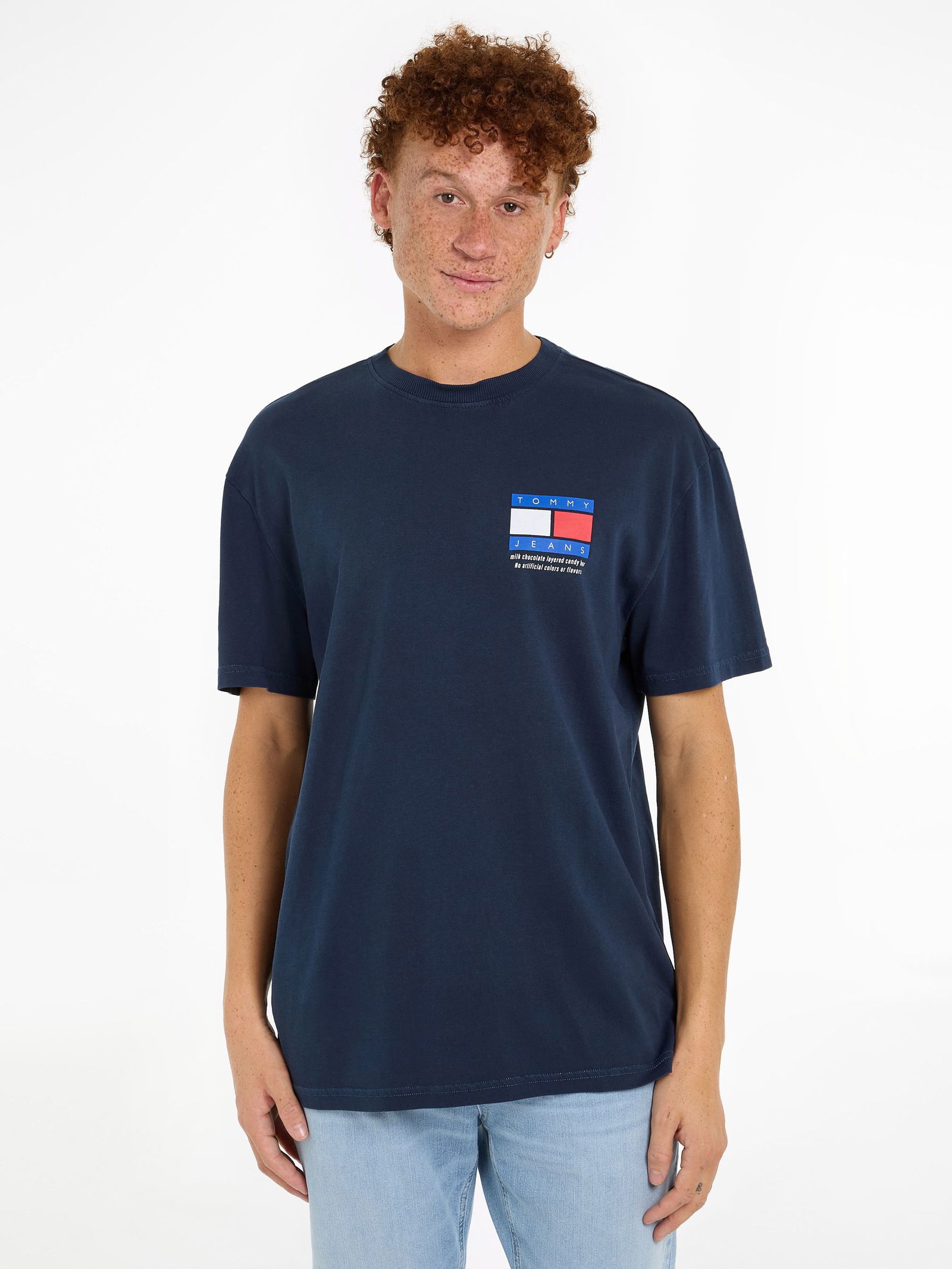  |  TJM REG UNISEX FUN NOVELTY TEE, BLU | XL | dark night navy