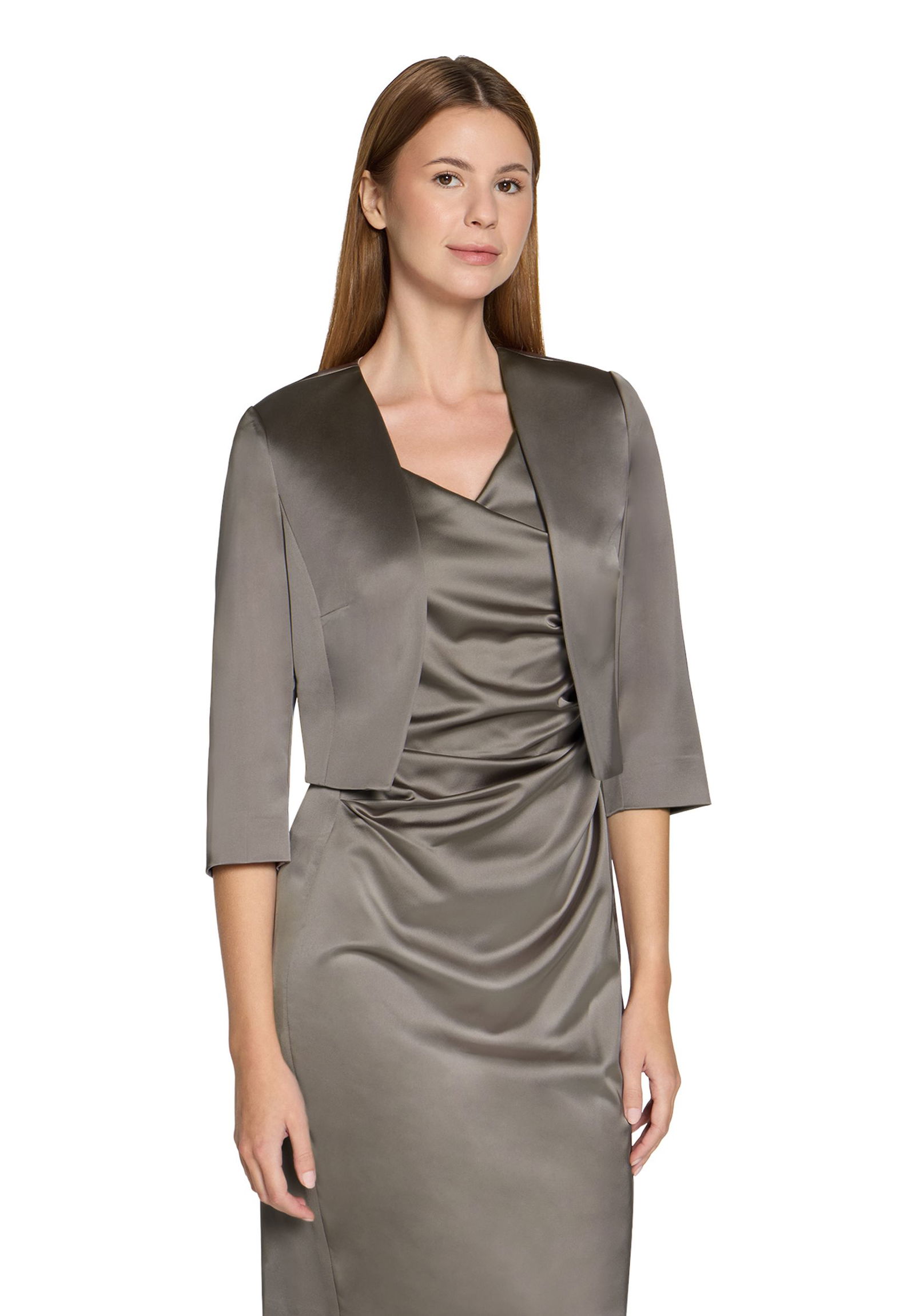 Vera Mont |  Vera Mont Bolero-Jacke | 48 | grau