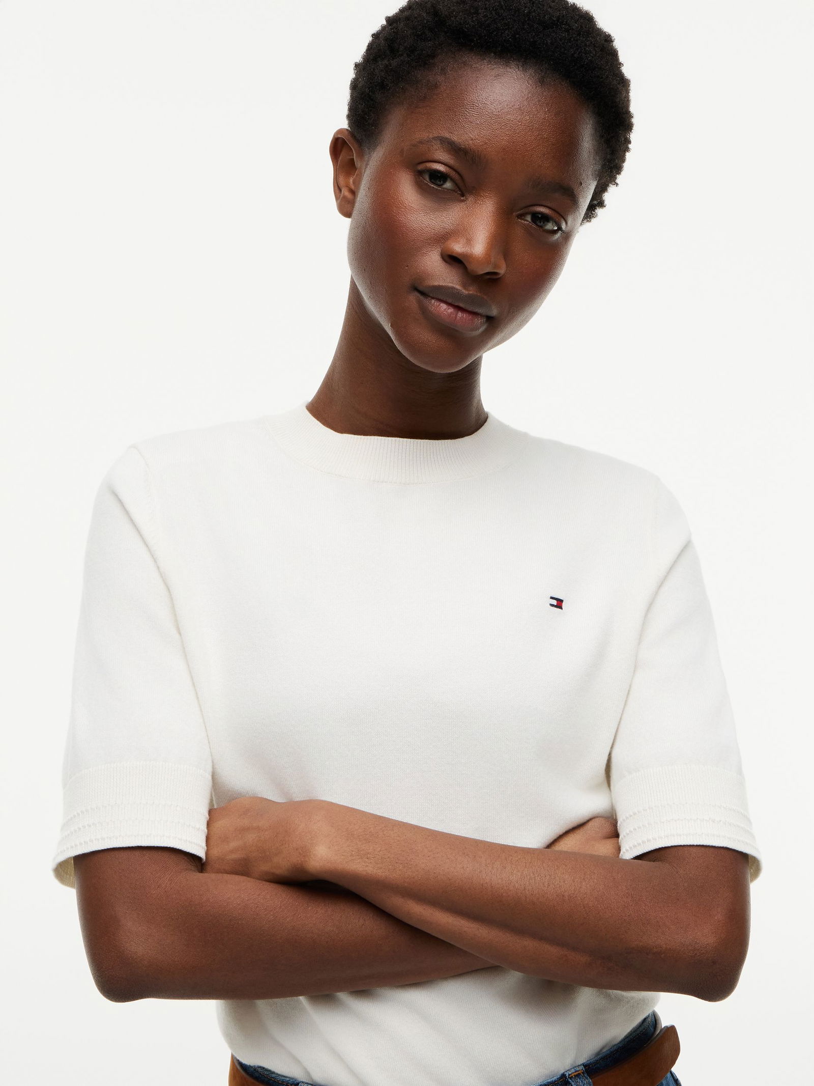 Tommy Hilfiger |  Tommy Hilfiger Shirt  | M | ivory petal