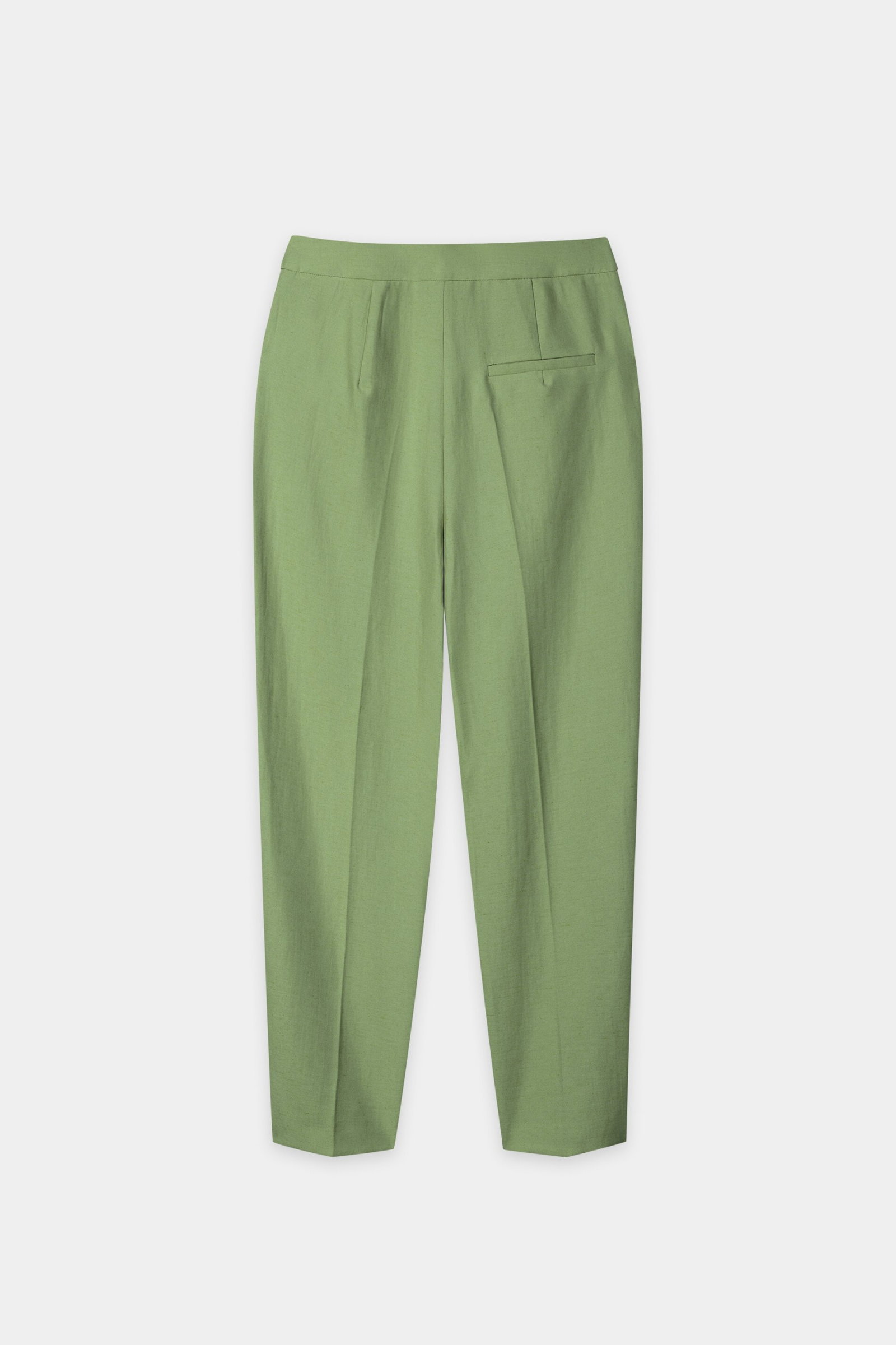 Luisa Cerano verkürzte Tapered-Hose aus hochwertigem Leinen-Mischgewebe #6