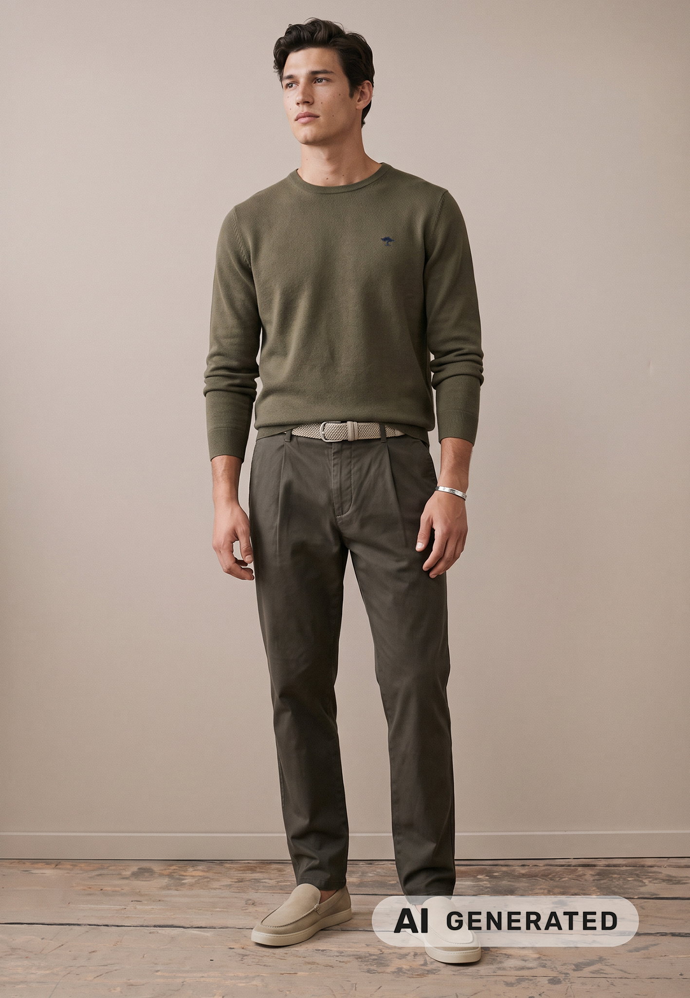 O-Neck, Superfine, cypress #2