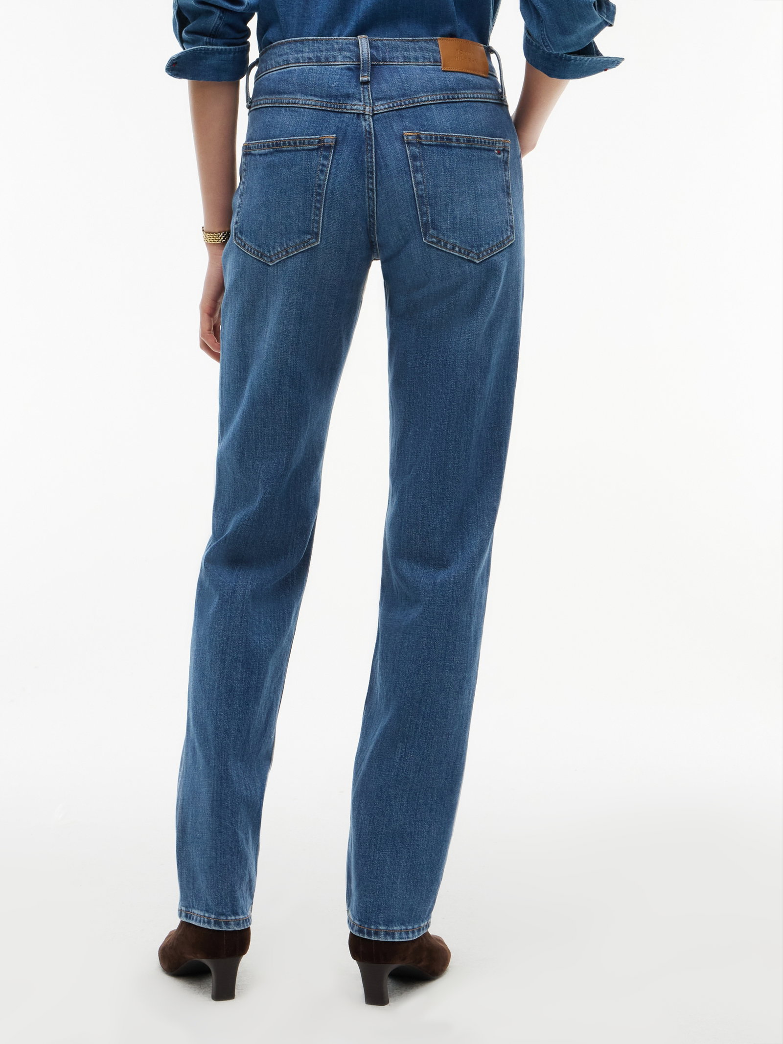 Tommy Hilfiger Straight Leg Jeans #4