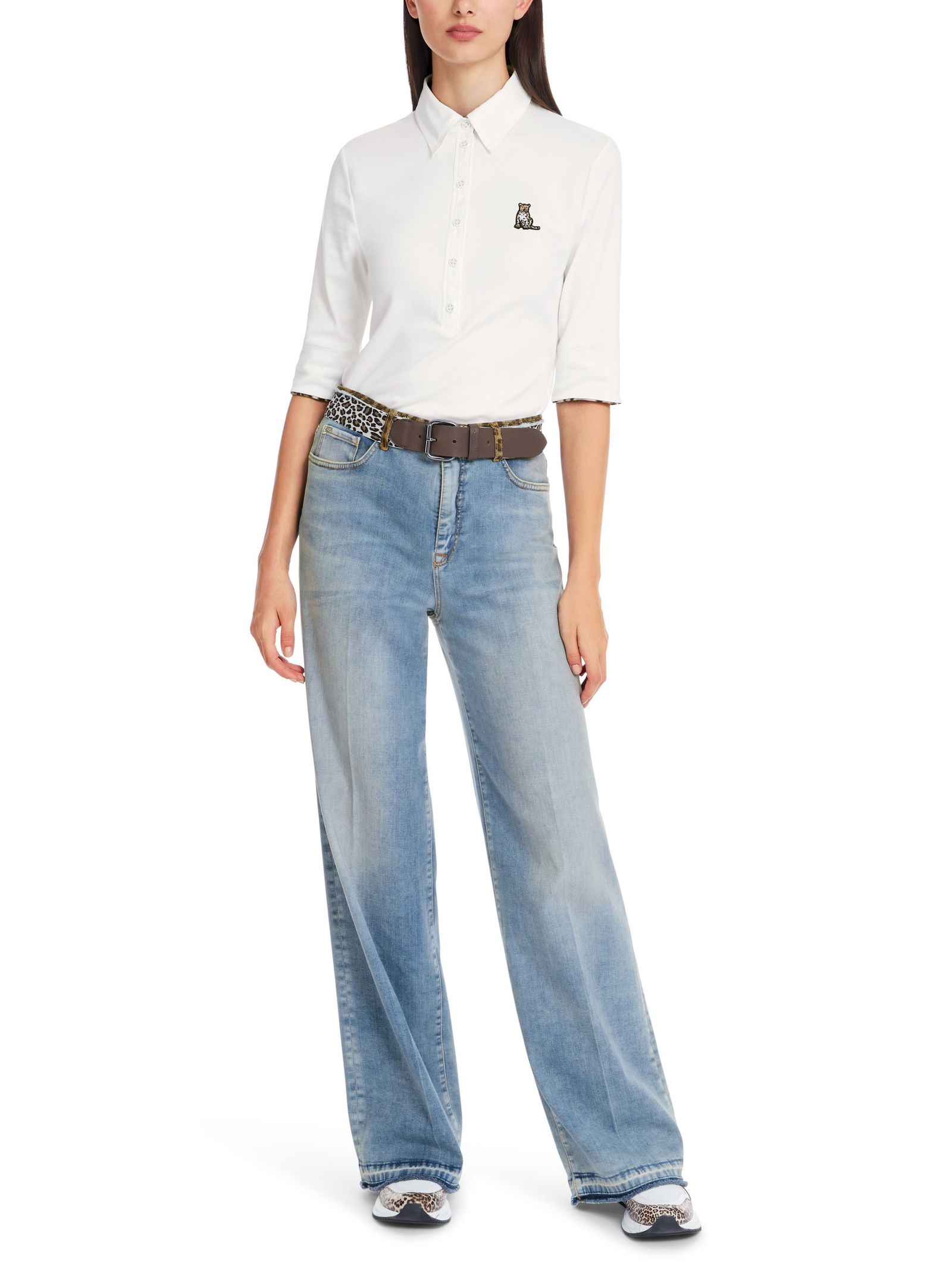 Marc Cain Sports | Marc Cain Sports Poloshirt | 42 | off-white