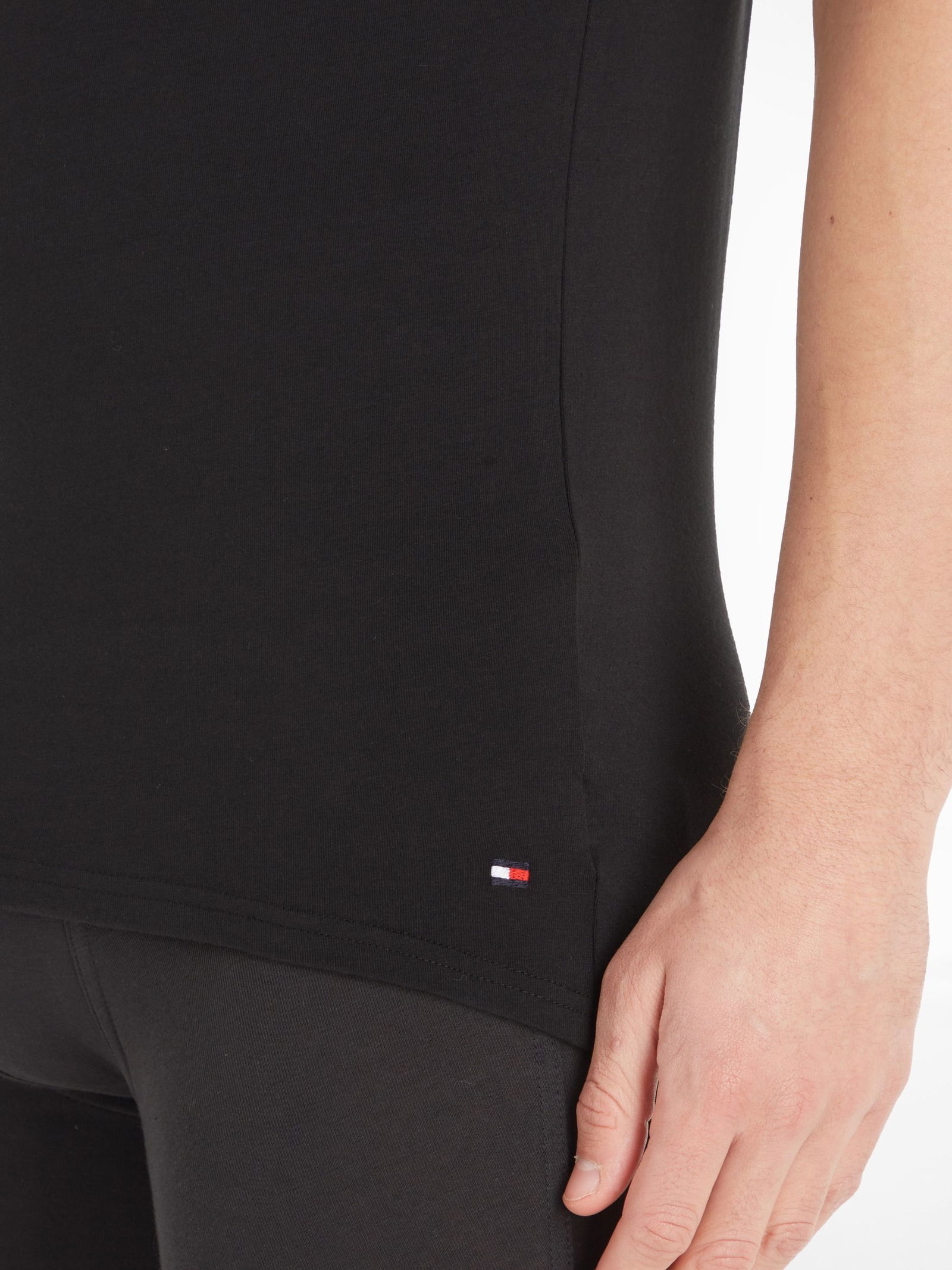  | STRETCH CN TEE SS 3PACK | XXL | BLACK