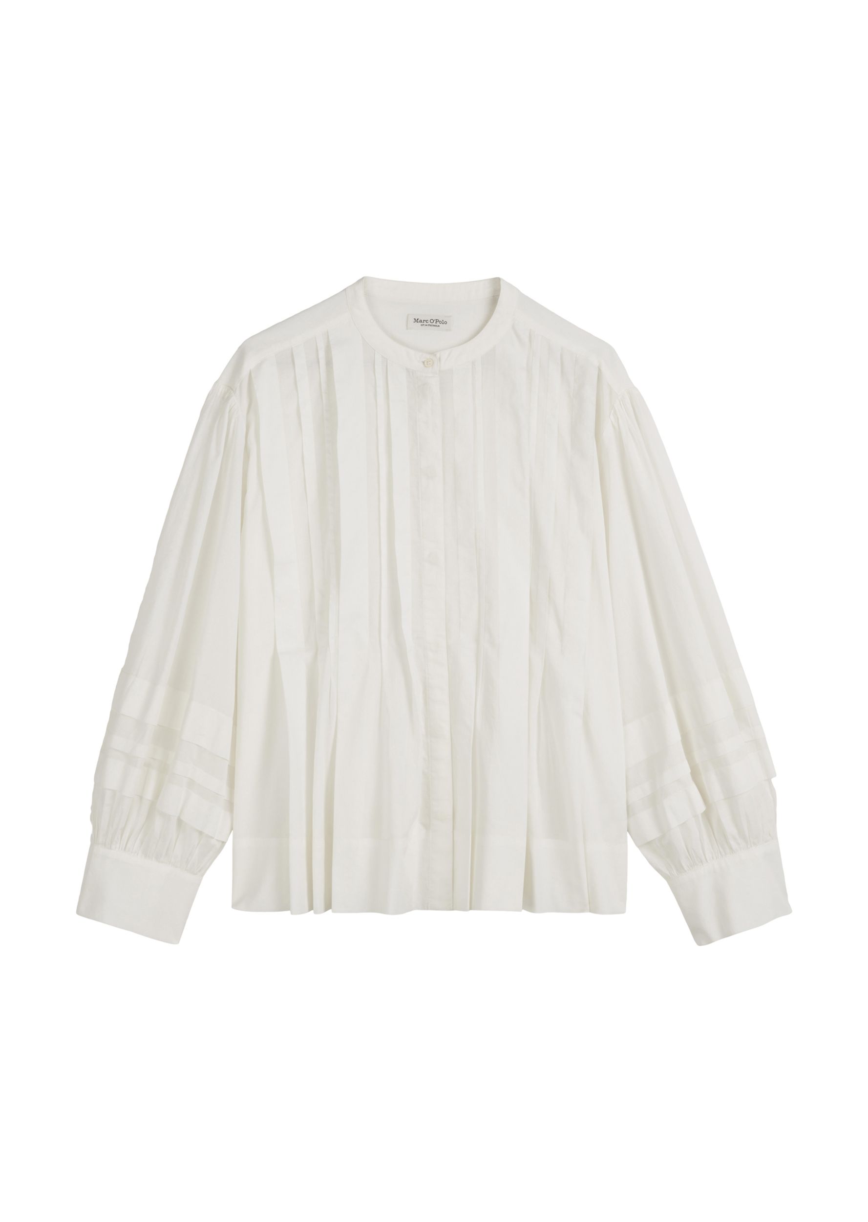 Marc O´Polo |  Marc O´Polo Druckbluse  | 34 | white cotton