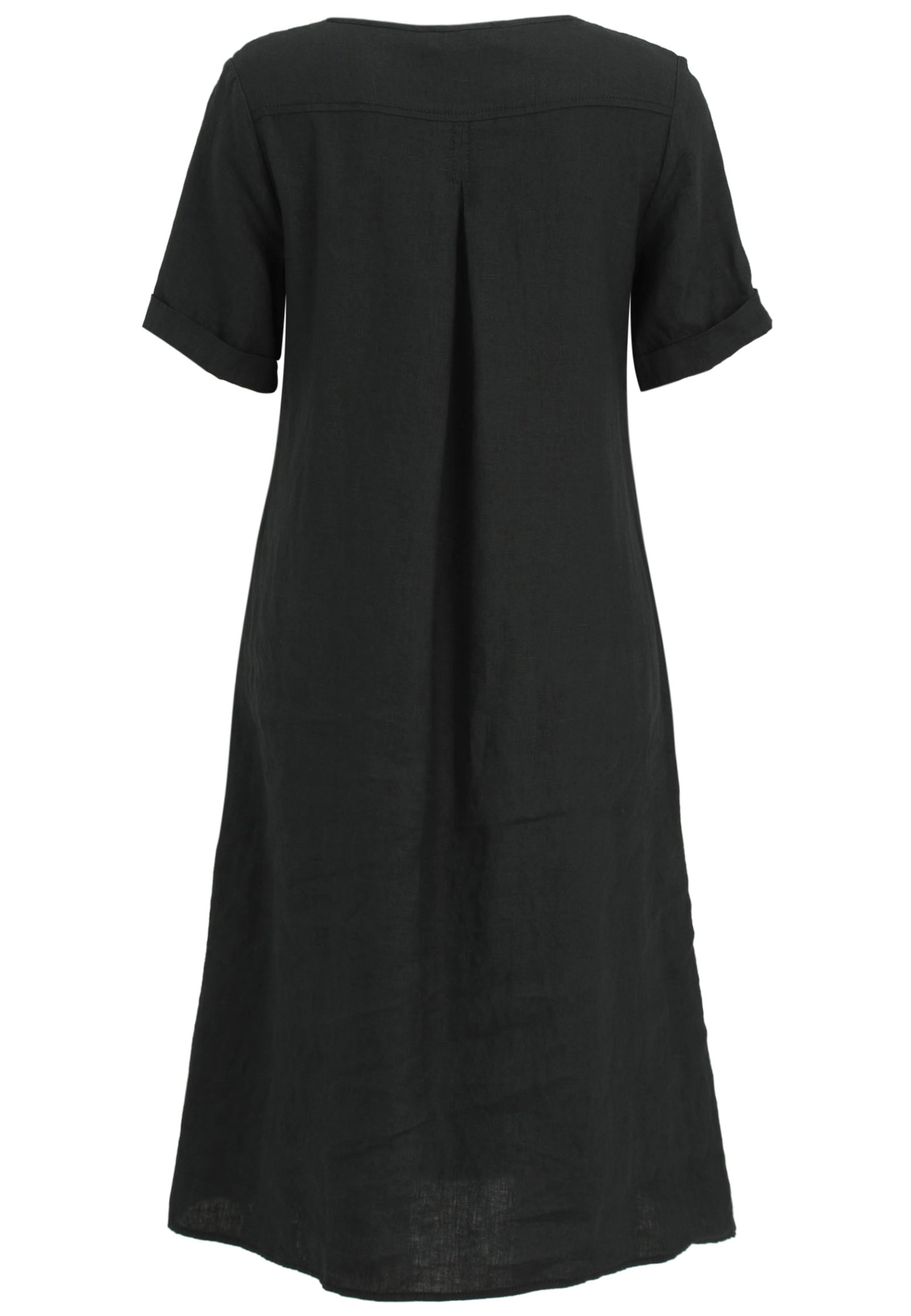 Doris Streich Kleid aus Leinen mit Halbarm #2