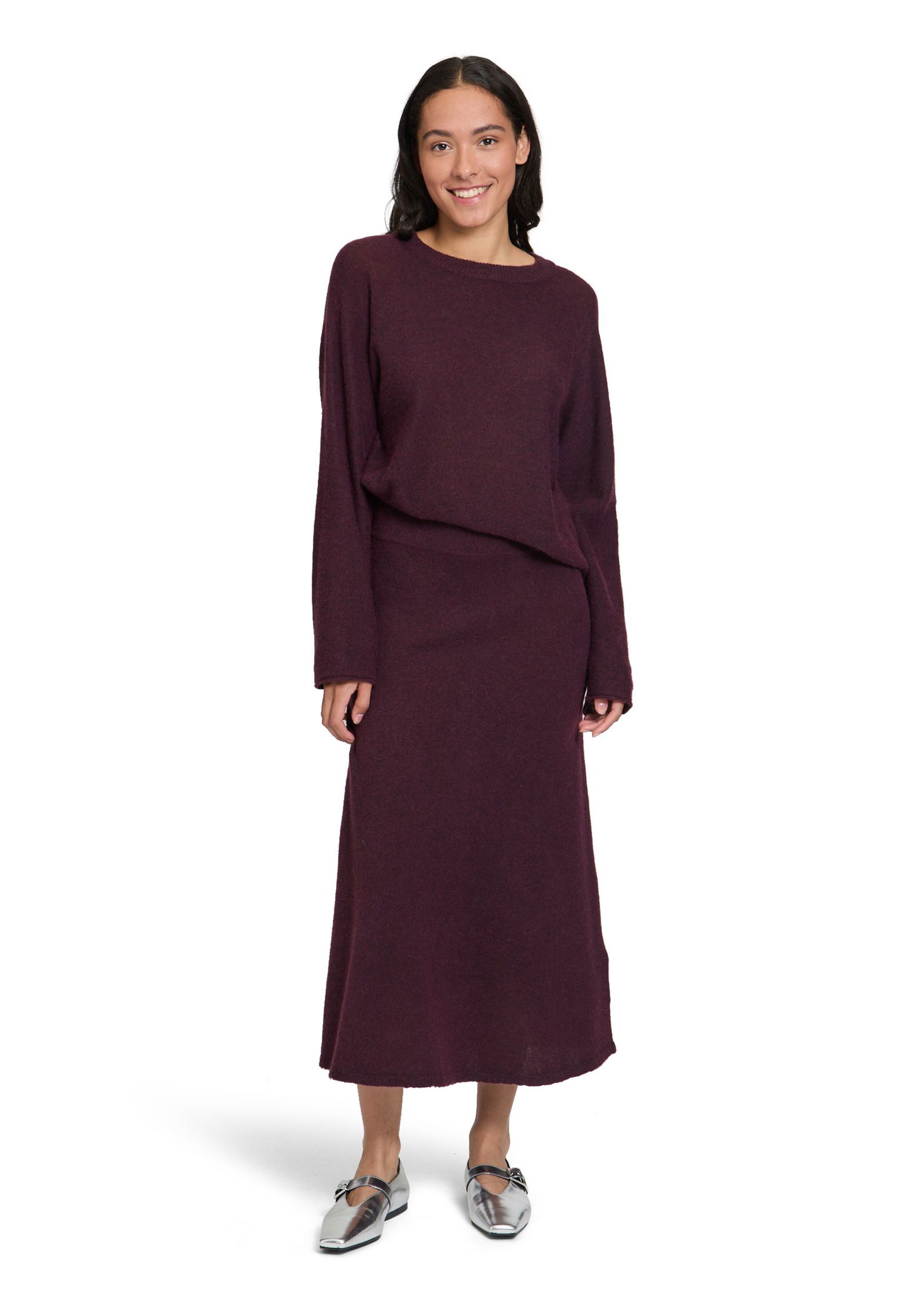 Cartoon | Cartoon Pullover | 44 | dark aubergine