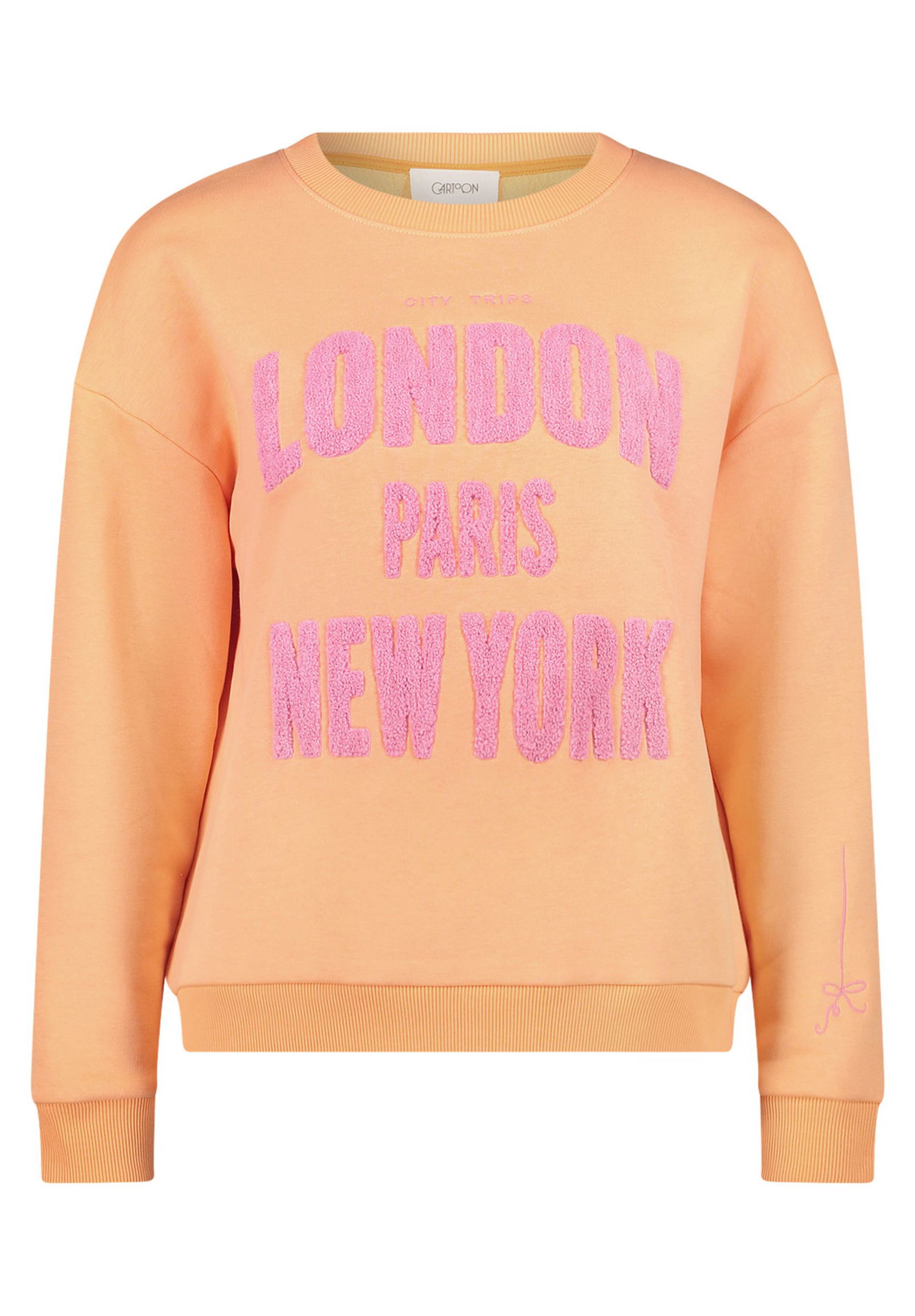 Cartoon |  Cartoon Sweatshirt  | 36 | patch orange/pink