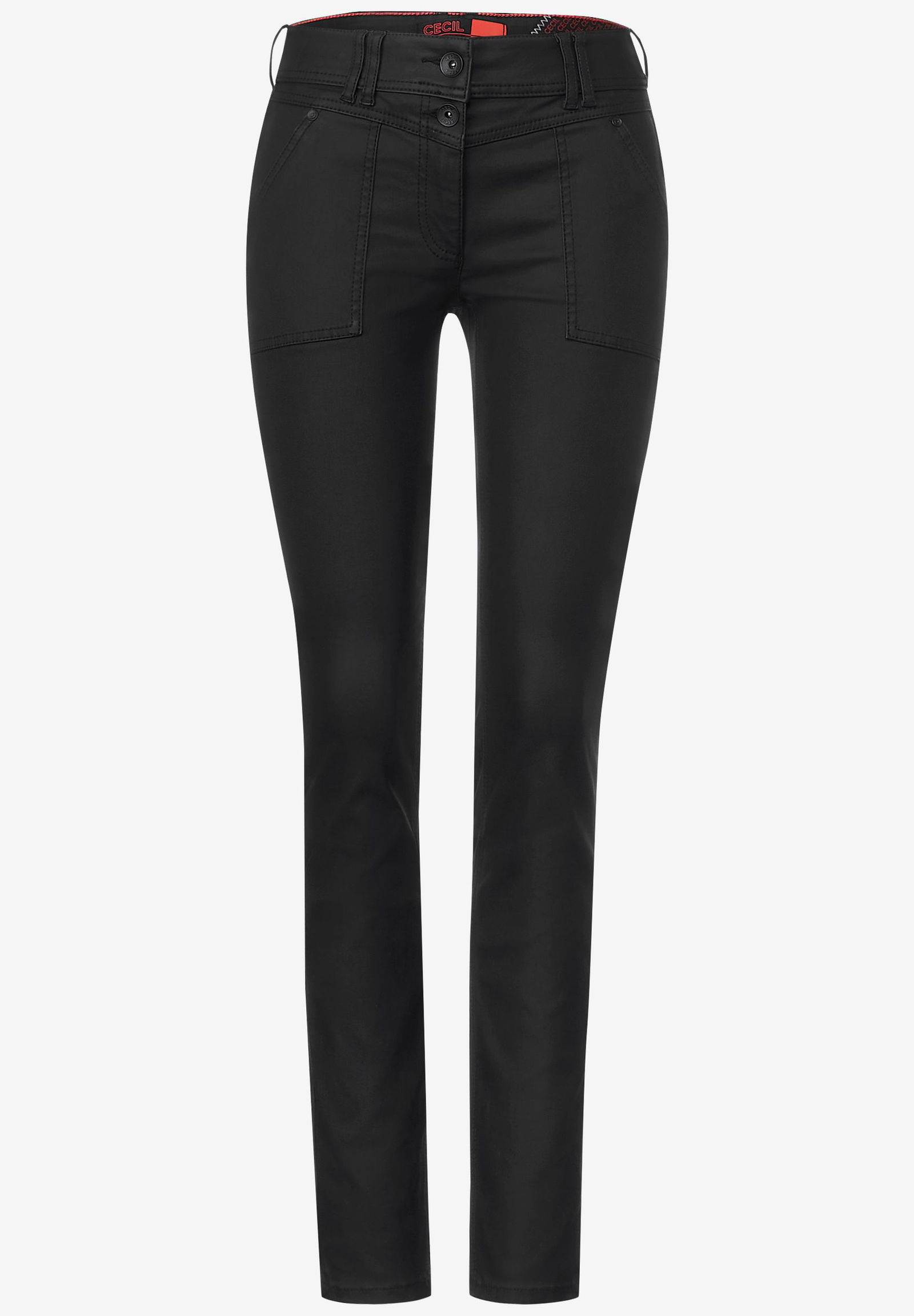 CECIL |  CECIL Schmale Hose  | 32/30 | black