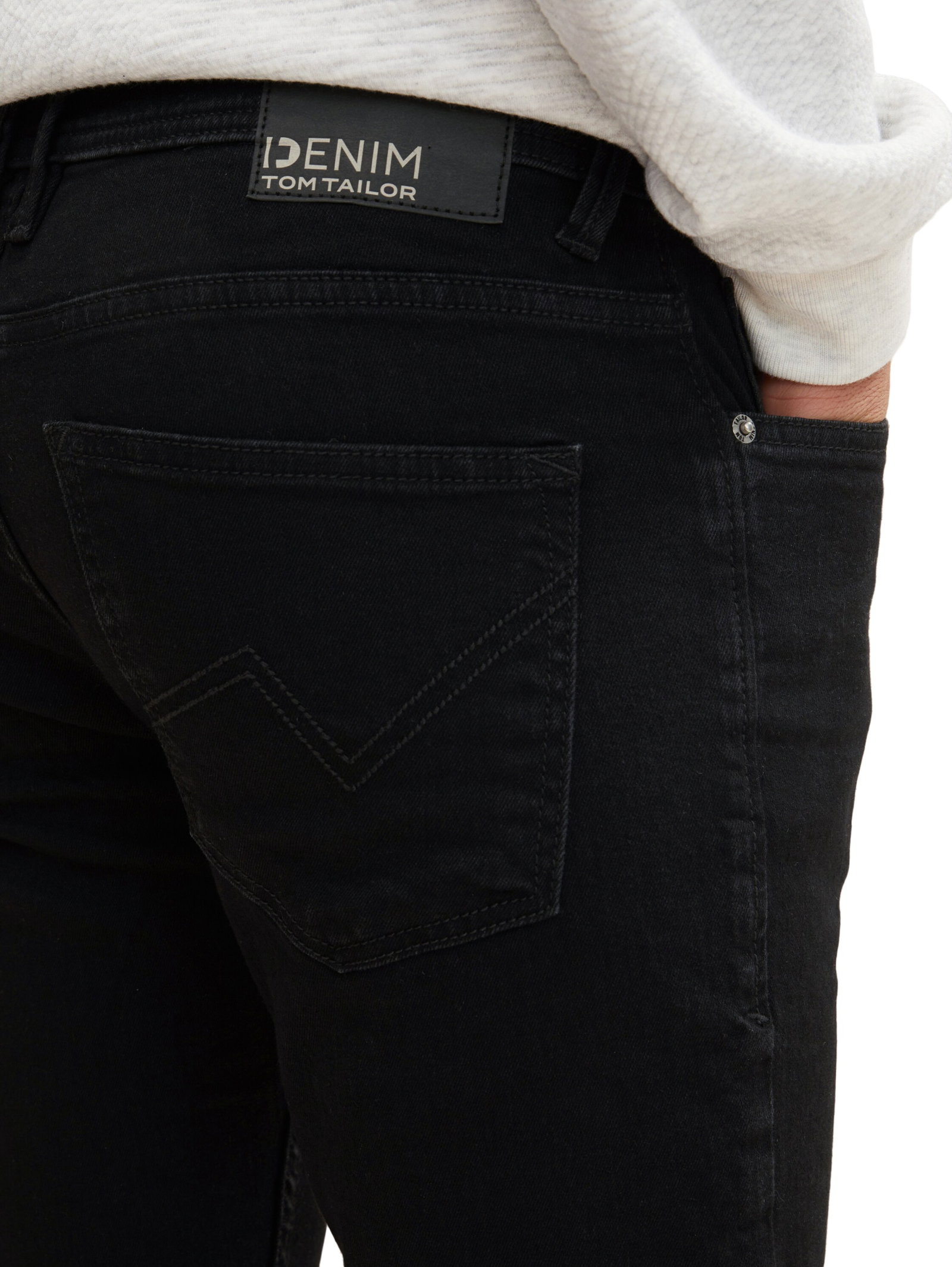 slim PIERS black denim, black denim #12