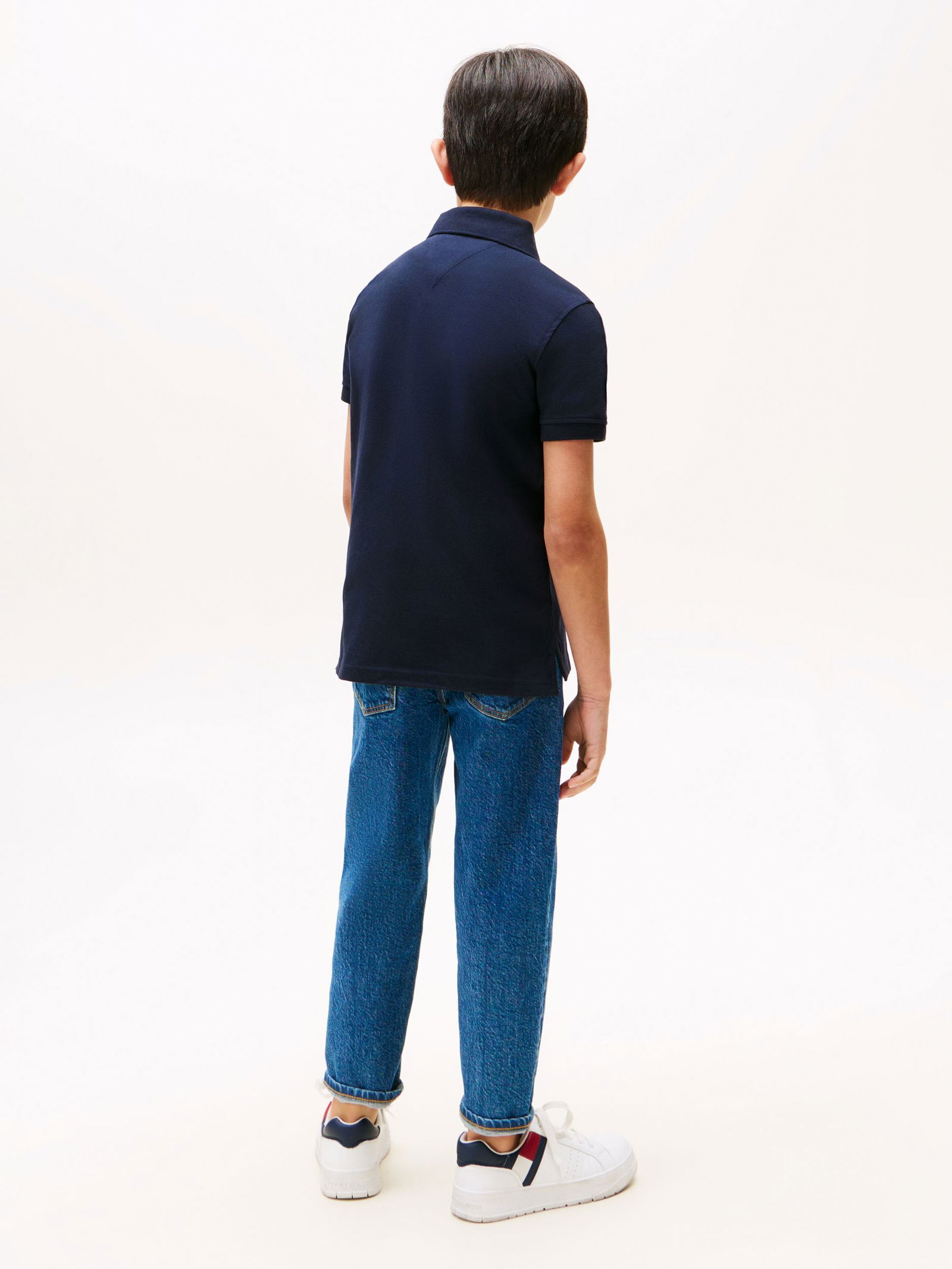 Tommy Hilfiger |  BOYS TOMMY POLO S/S | 140 | DENIM