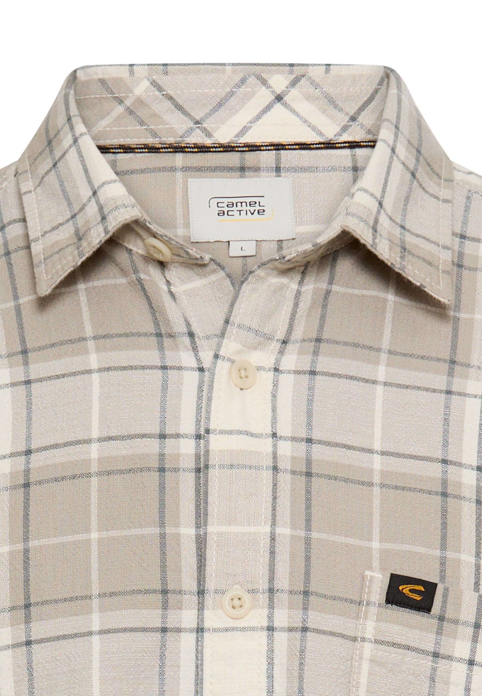 Camel Active |  Camel Active Hemd Regular Fit  | XXL | sky blue