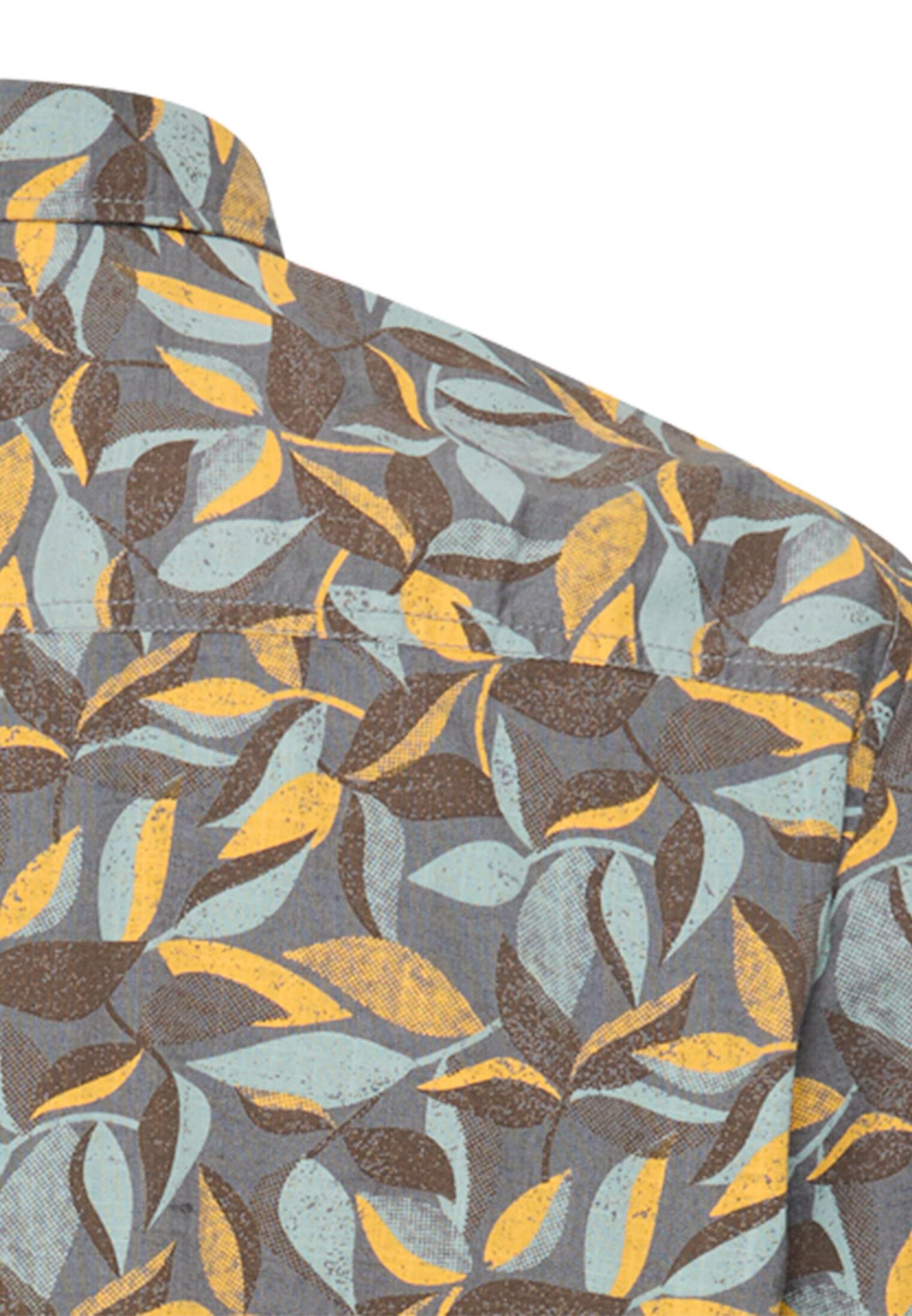 Camel Active |  Camel Active Hemd Regular Fit  | L | cumin yellow