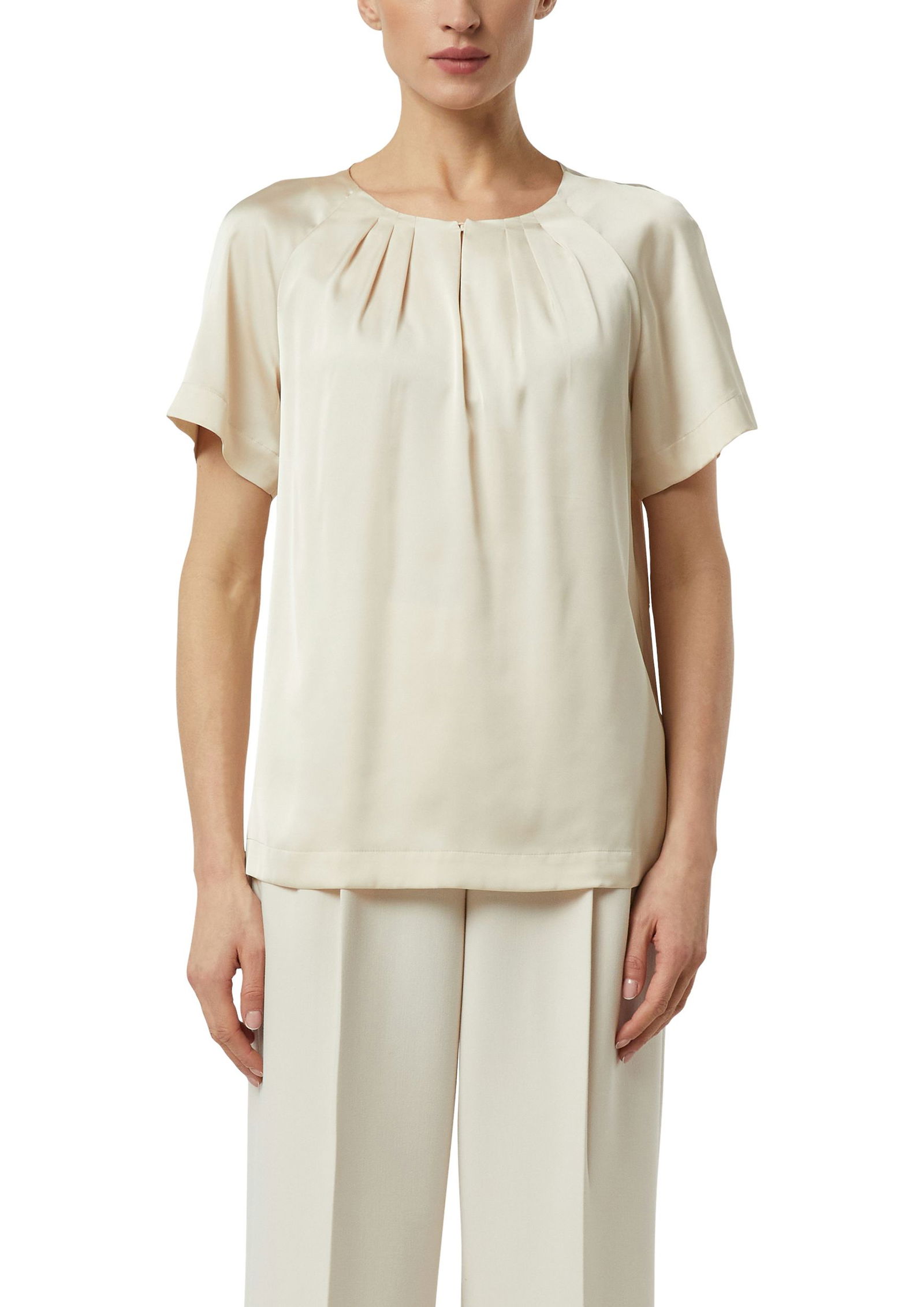 Comma |  Comma Businessbluse  | 44 | beige
