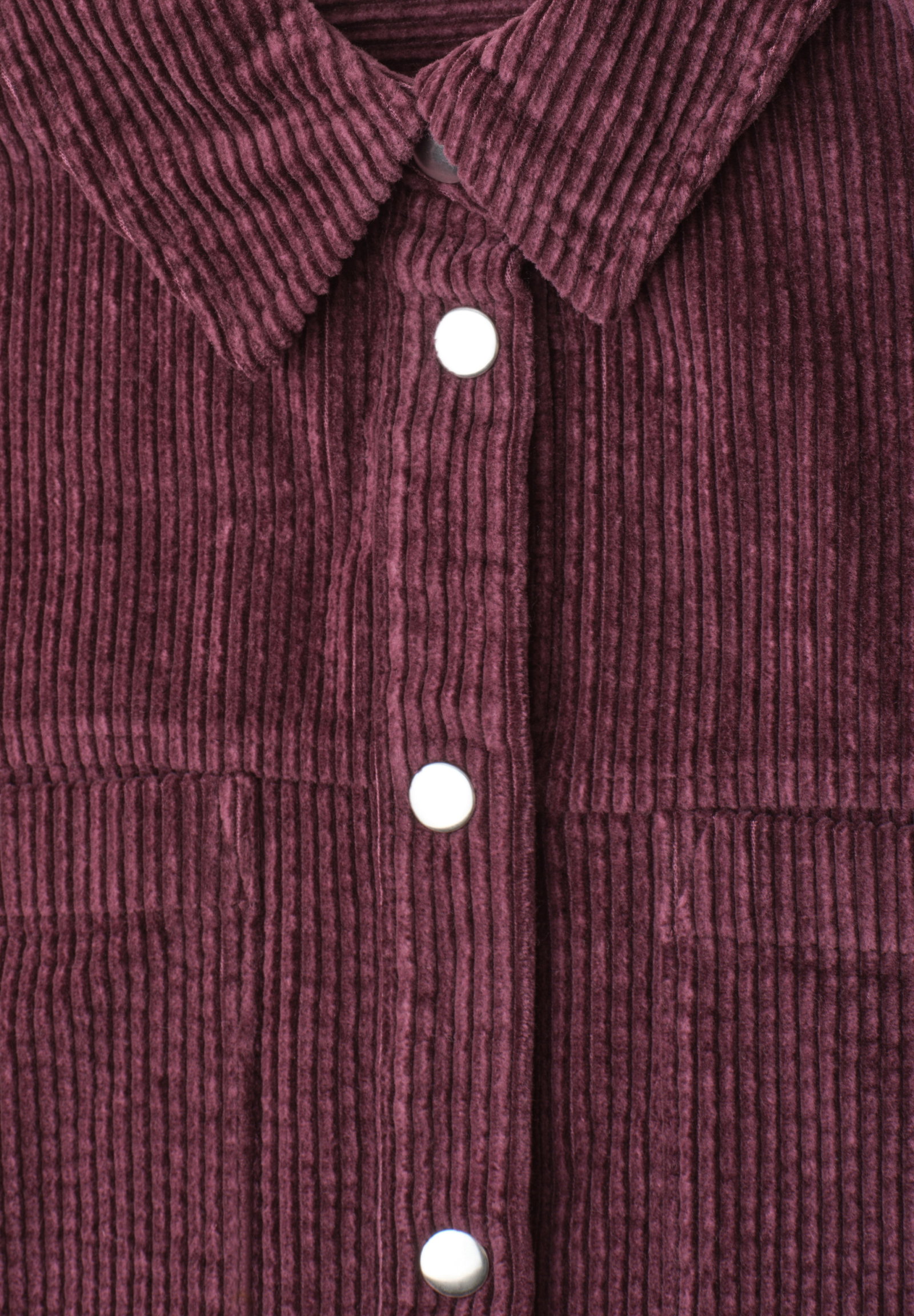Corduroy shirtcollarblouse w p, rustic rouge #2