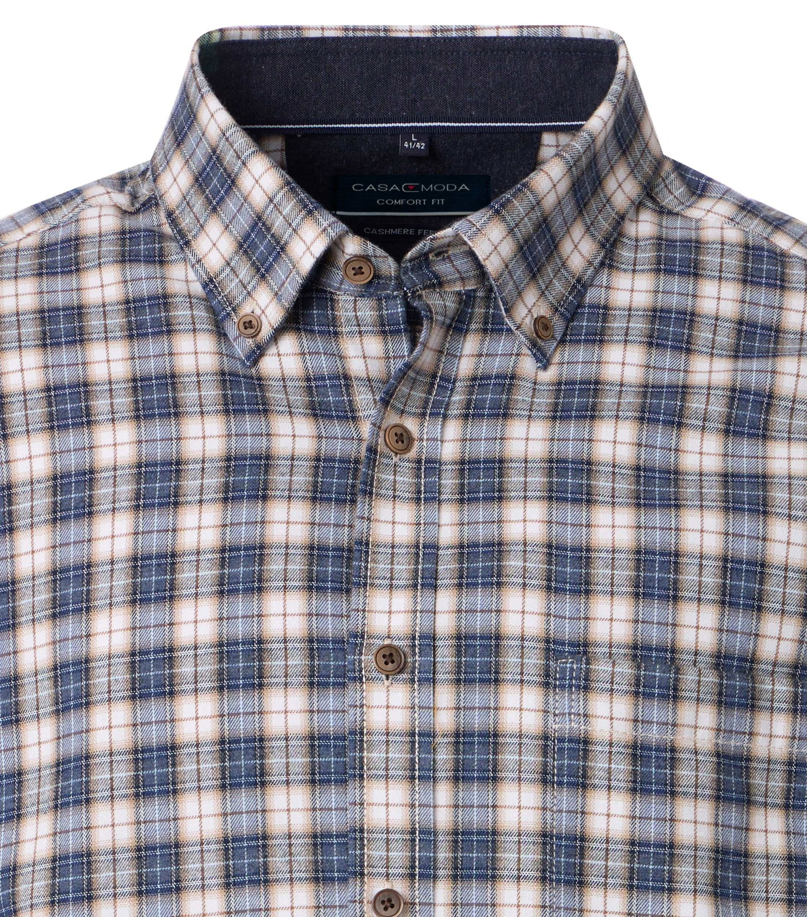 eb7ad4a3924a75c0eb92a45d997be517 Casa Moda |  Casa Moda Hemd Regular Fit  | XL | blau