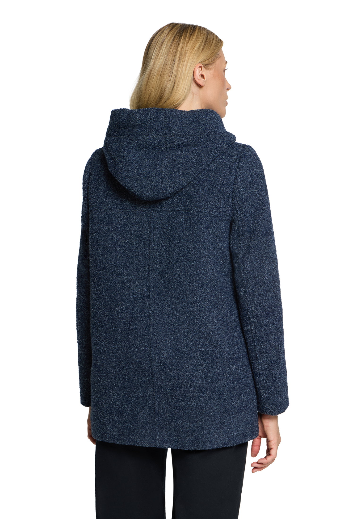 Jacke Wolle, Moonlight Blue Melange #4