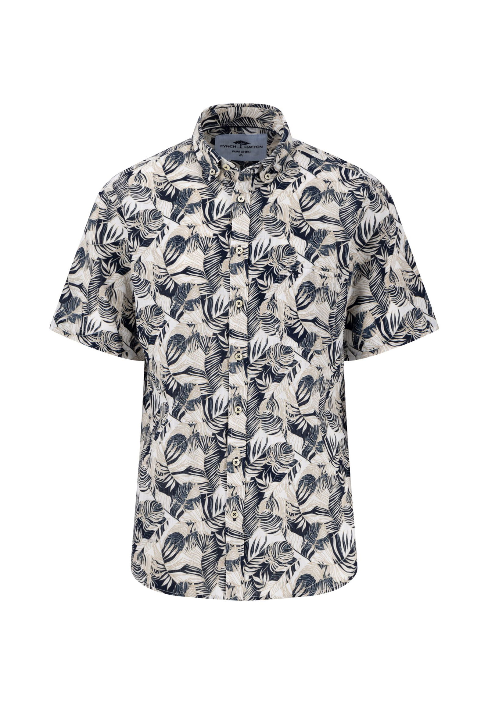 Fynch Hatton |  Fynch Hatton Hemd Regular Fit  | L