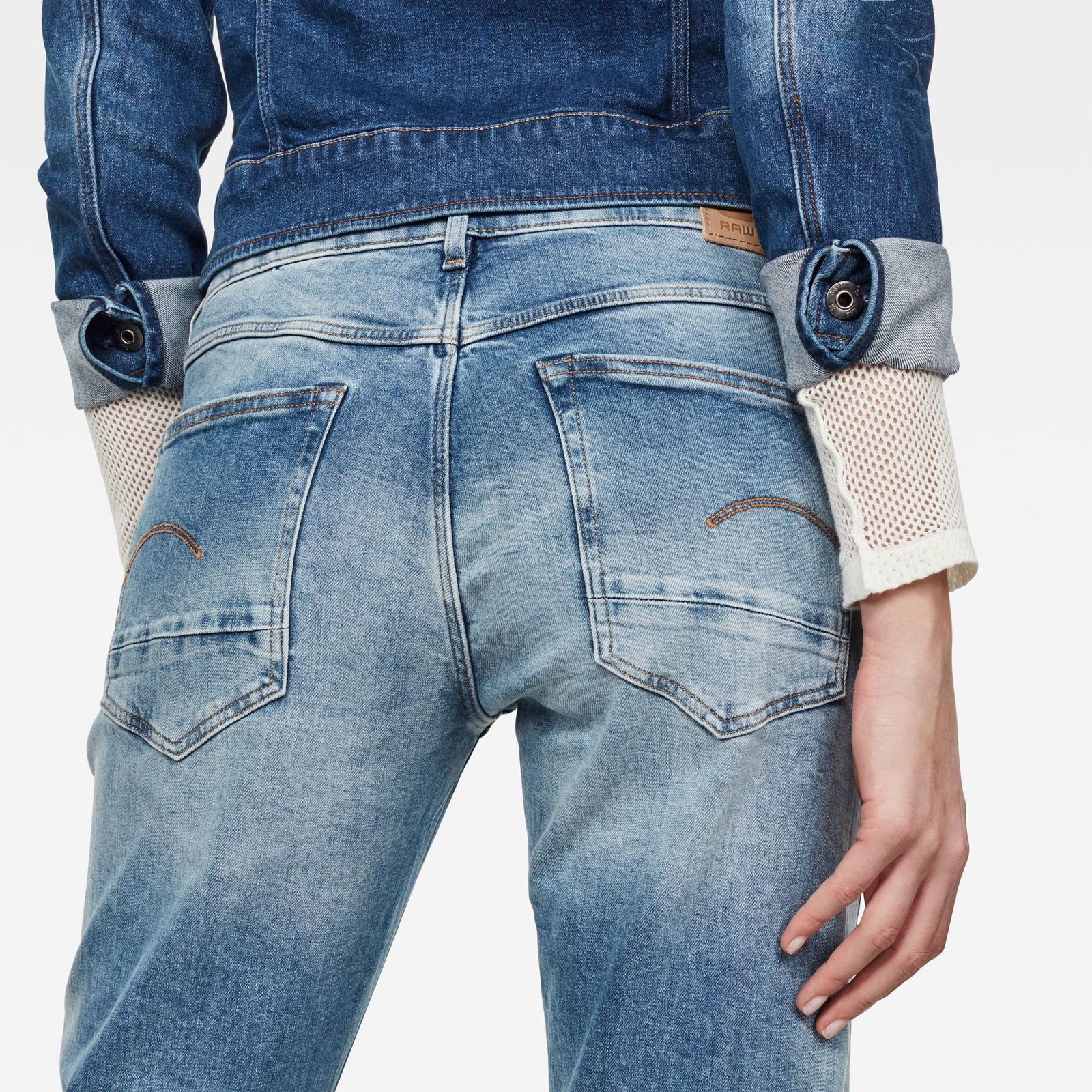 G-Star | G-Star Kate Boyfriend Jeans | 29/30 | lt indigo aged