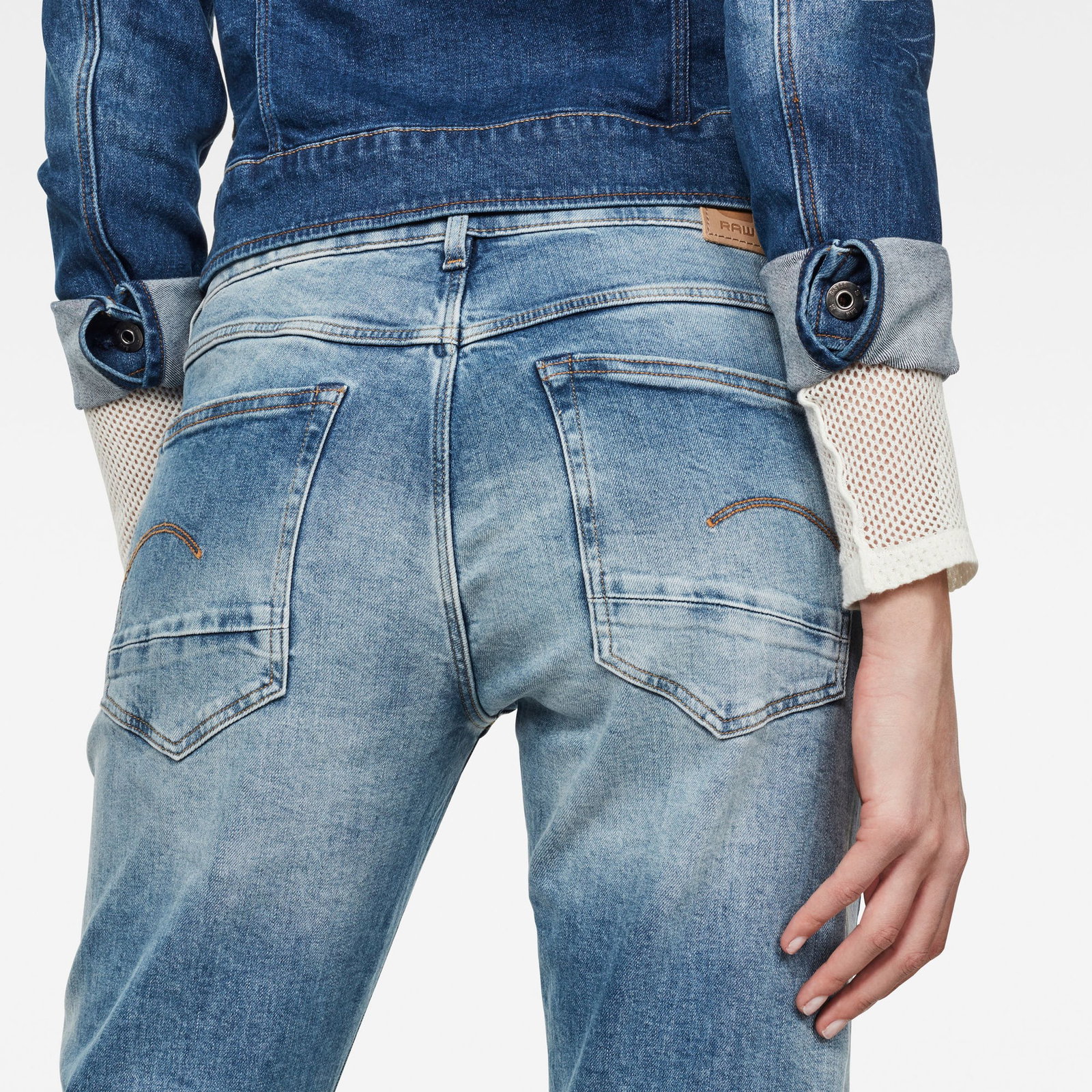 6835d87435a56570a53cbe44c3e78876 G-Star | G-Star Kate Boyfriend Jeans | 29/30 | lt indigo aged