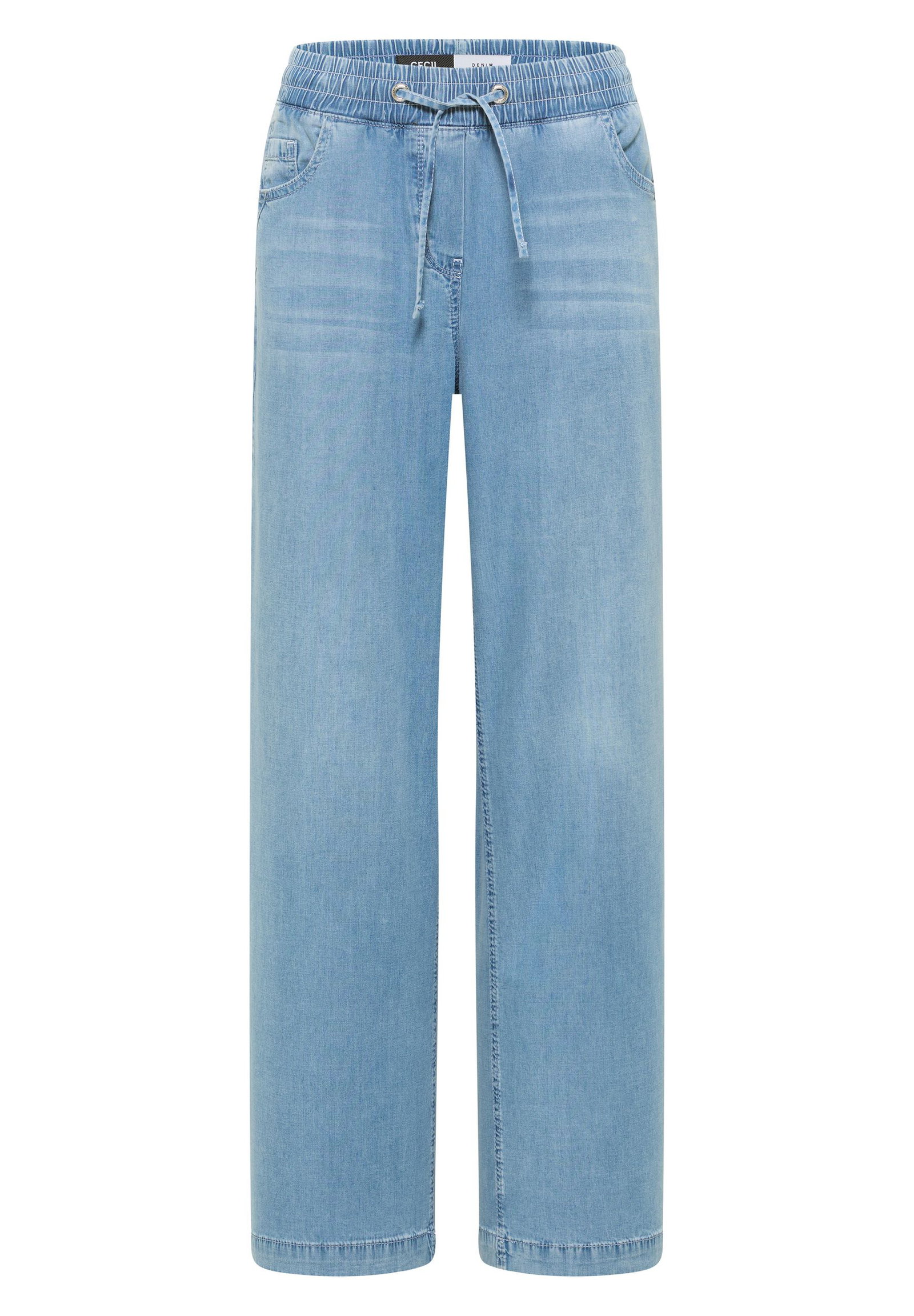 CECIL |  CECIL Schlaghose  | L/30 | light blue used wash
