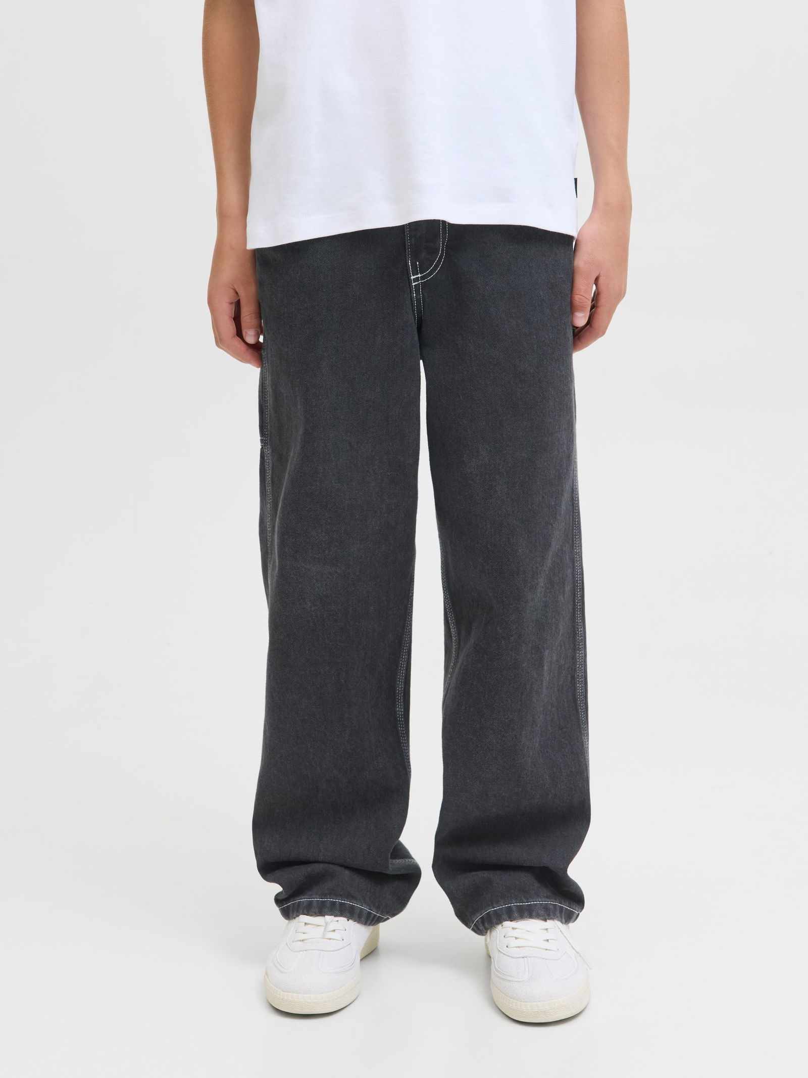 Jack&Jones |  JJIALEX JJCARPENTER AKM 143 SN JNR | 140 | black denim