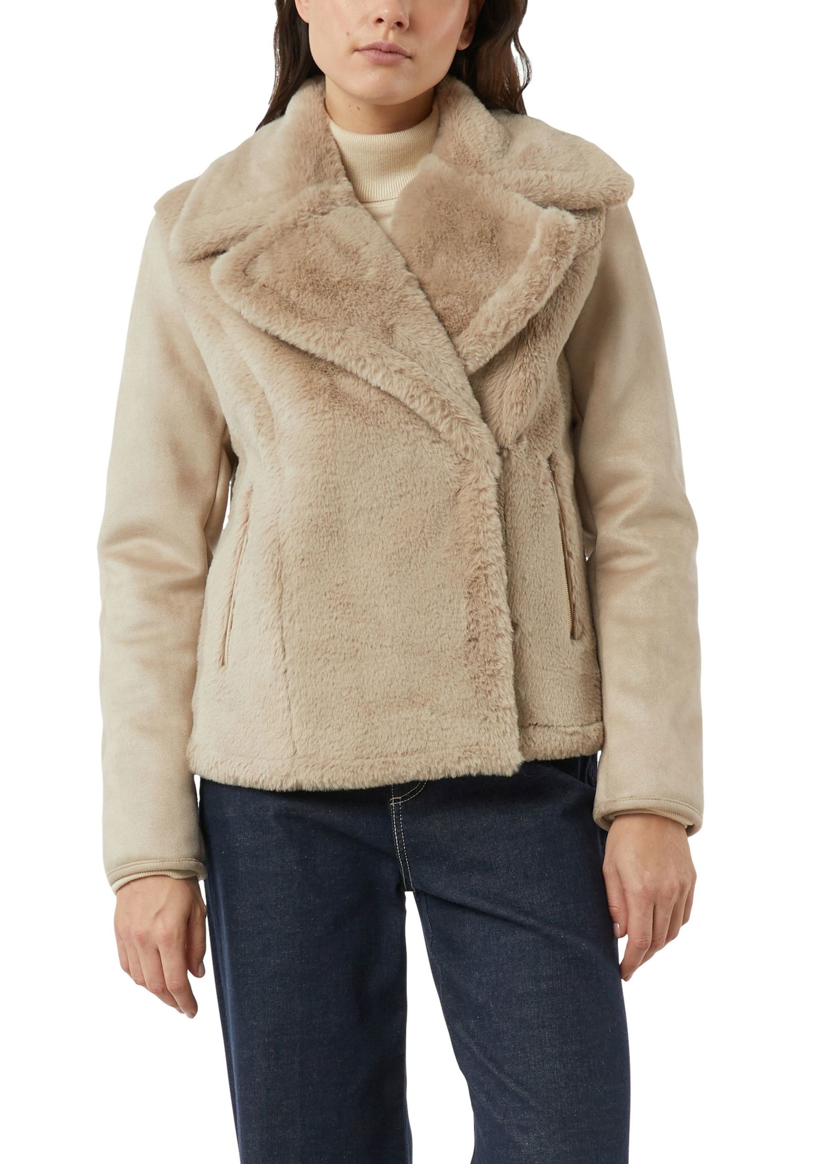 Comma |  Comma Fake Fur-Jacke | 40