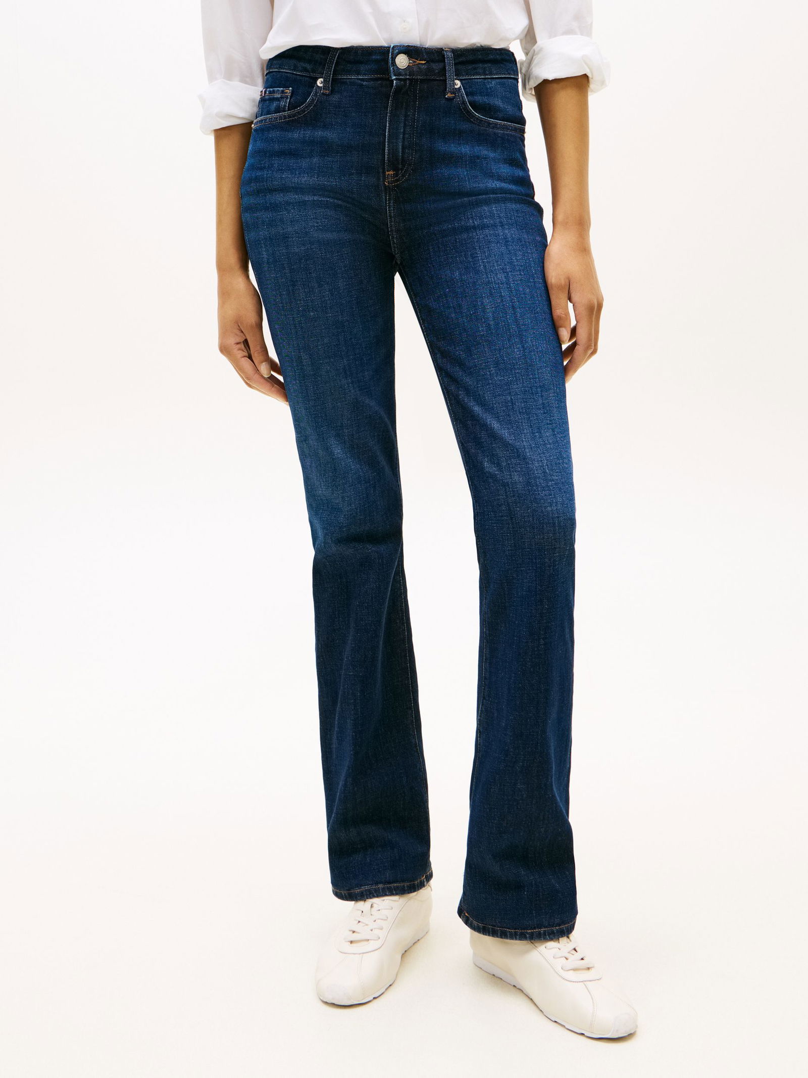 |  NOS BOOTCUT RW DARK BLUE, BLUE | 26/32 | polka dot flag geo desert sky