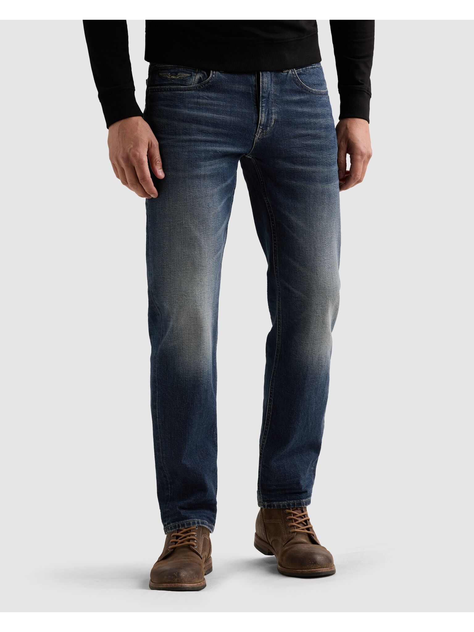 PME Legend Straight-Leg Jeans WINGLOAD TRUE DARK INDIGO, TDI #1