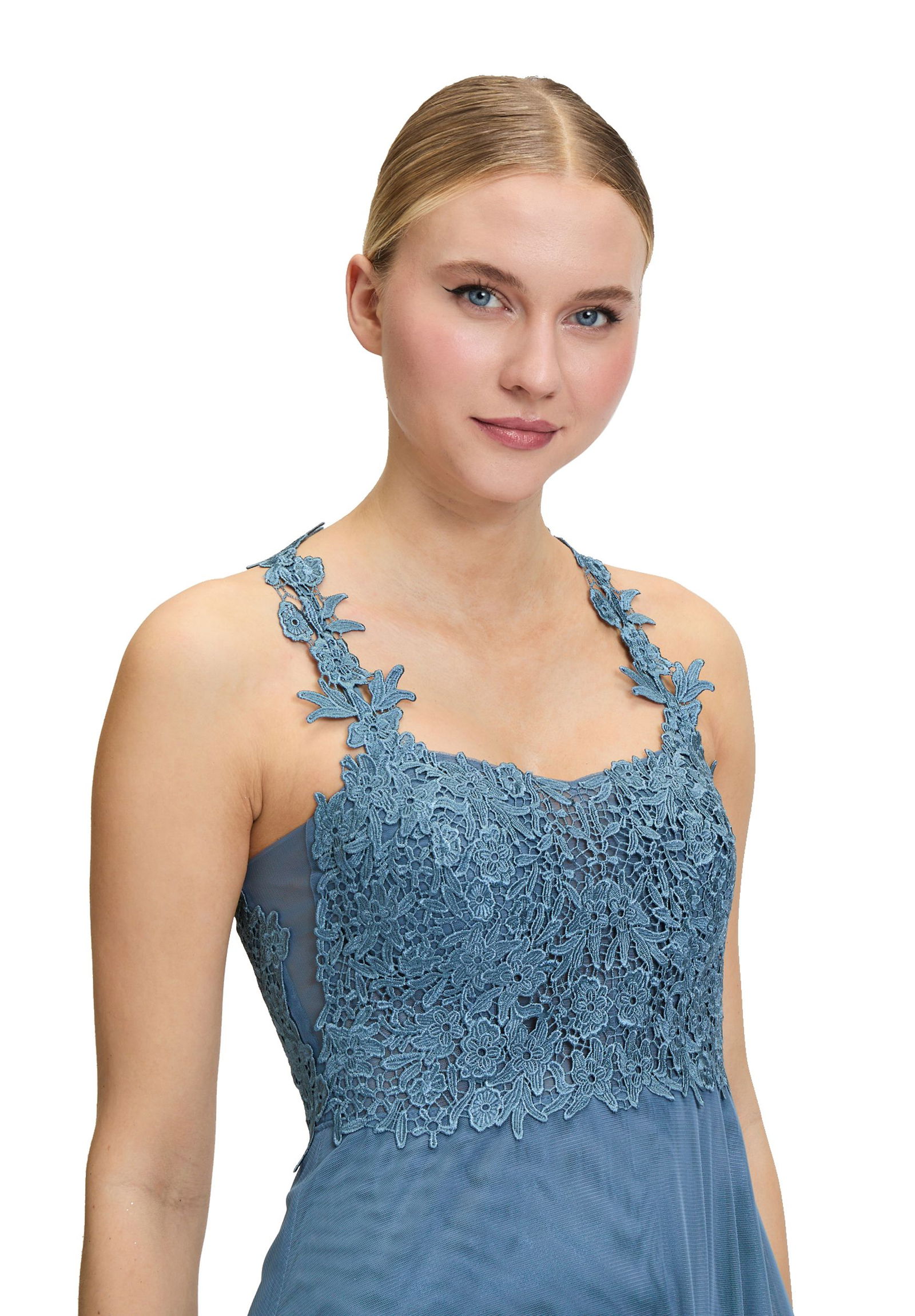 Suddenly Princess | Abiballkleid | 32 | hushed blue