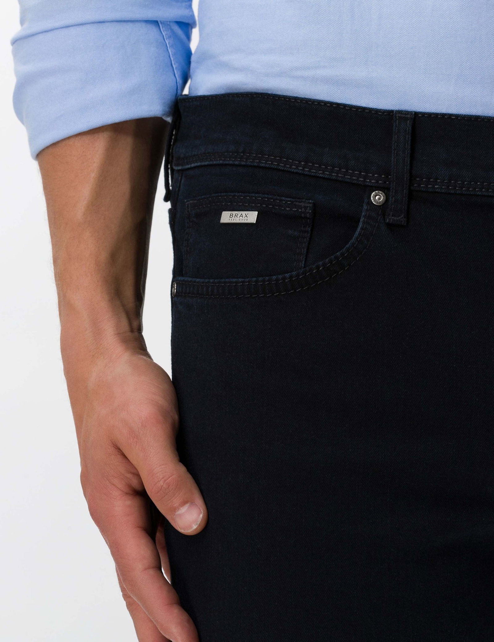 Brax |  Brax Straight Fit Jeans "Cadiz" | 40/32 | navy