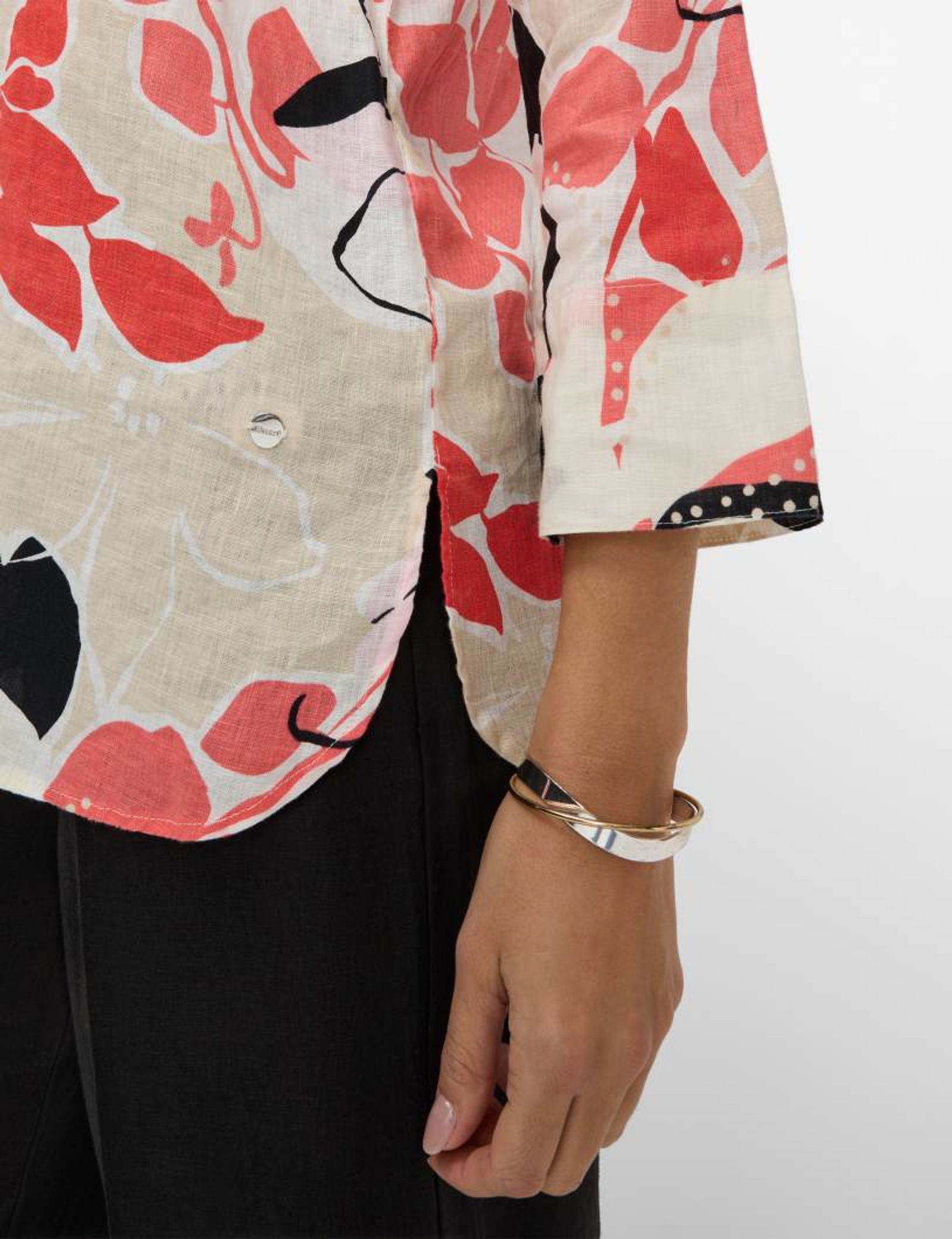 Brax |  Brax Bluse aus Leinen Style "Vicki" | 46 | fire