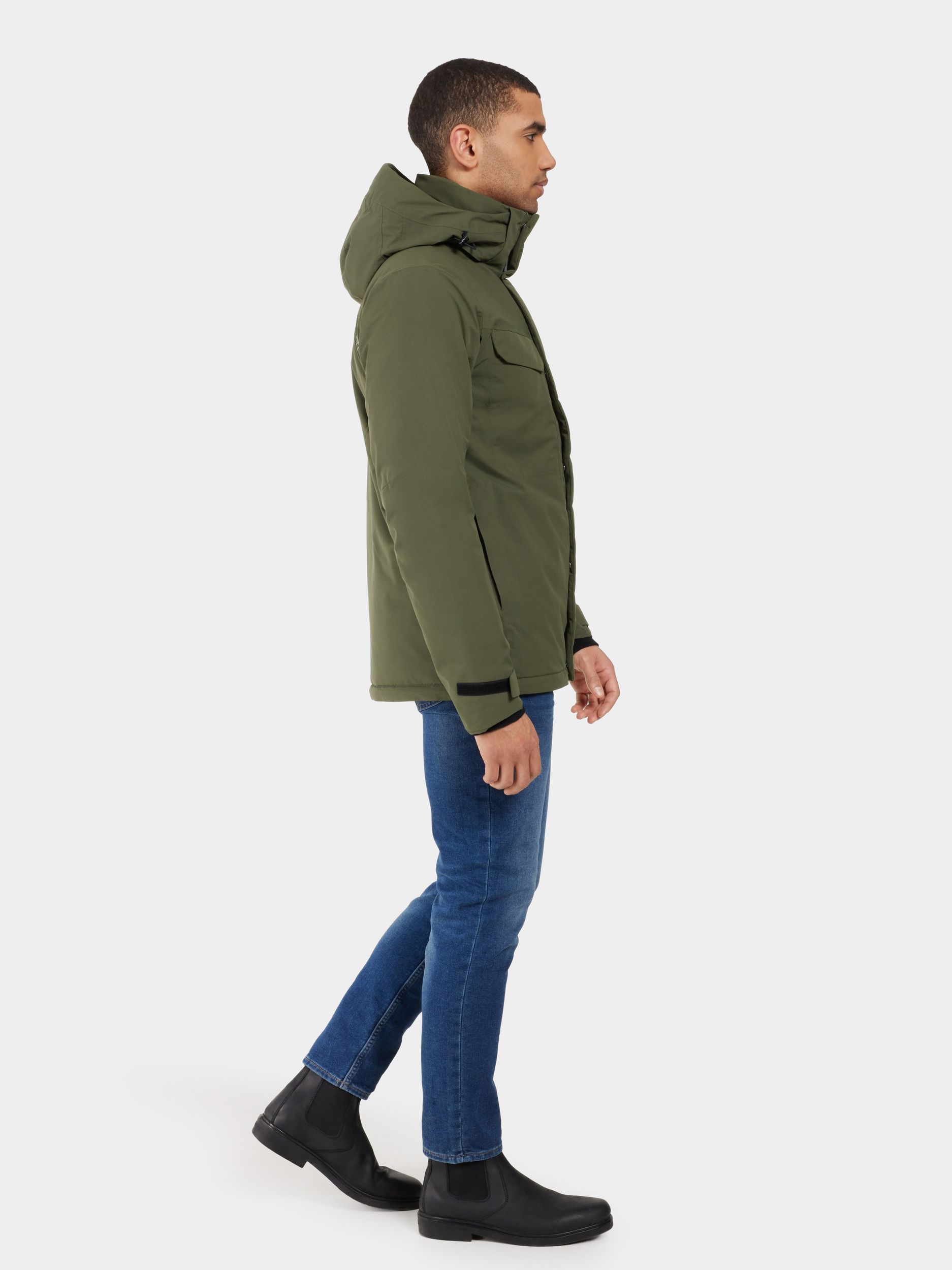 Didriksons |  Didriksons Long Jacke  | M | deep green