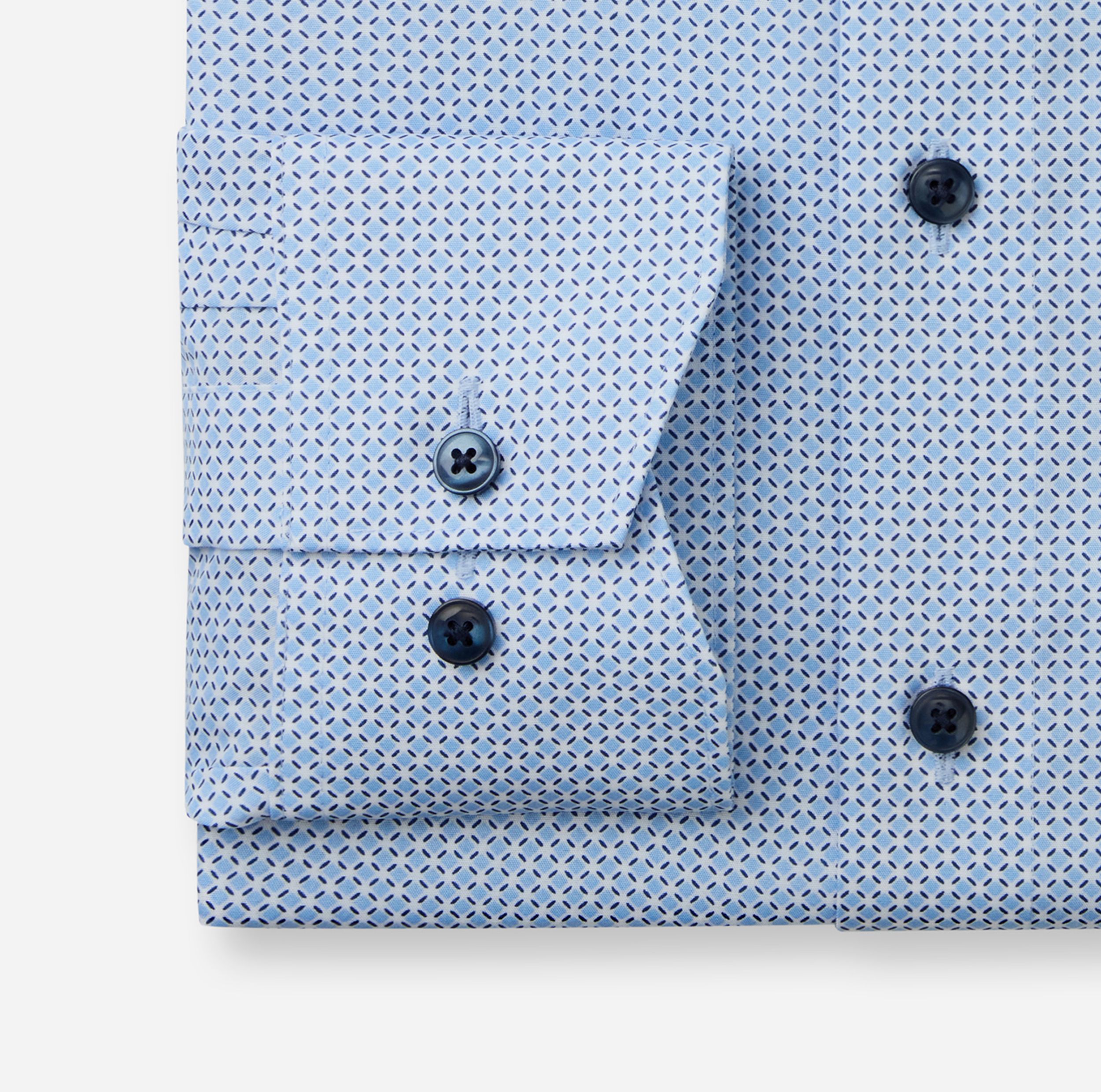 Olymp |  Olymp Hemd Modern Fit  | 42 | bleu
