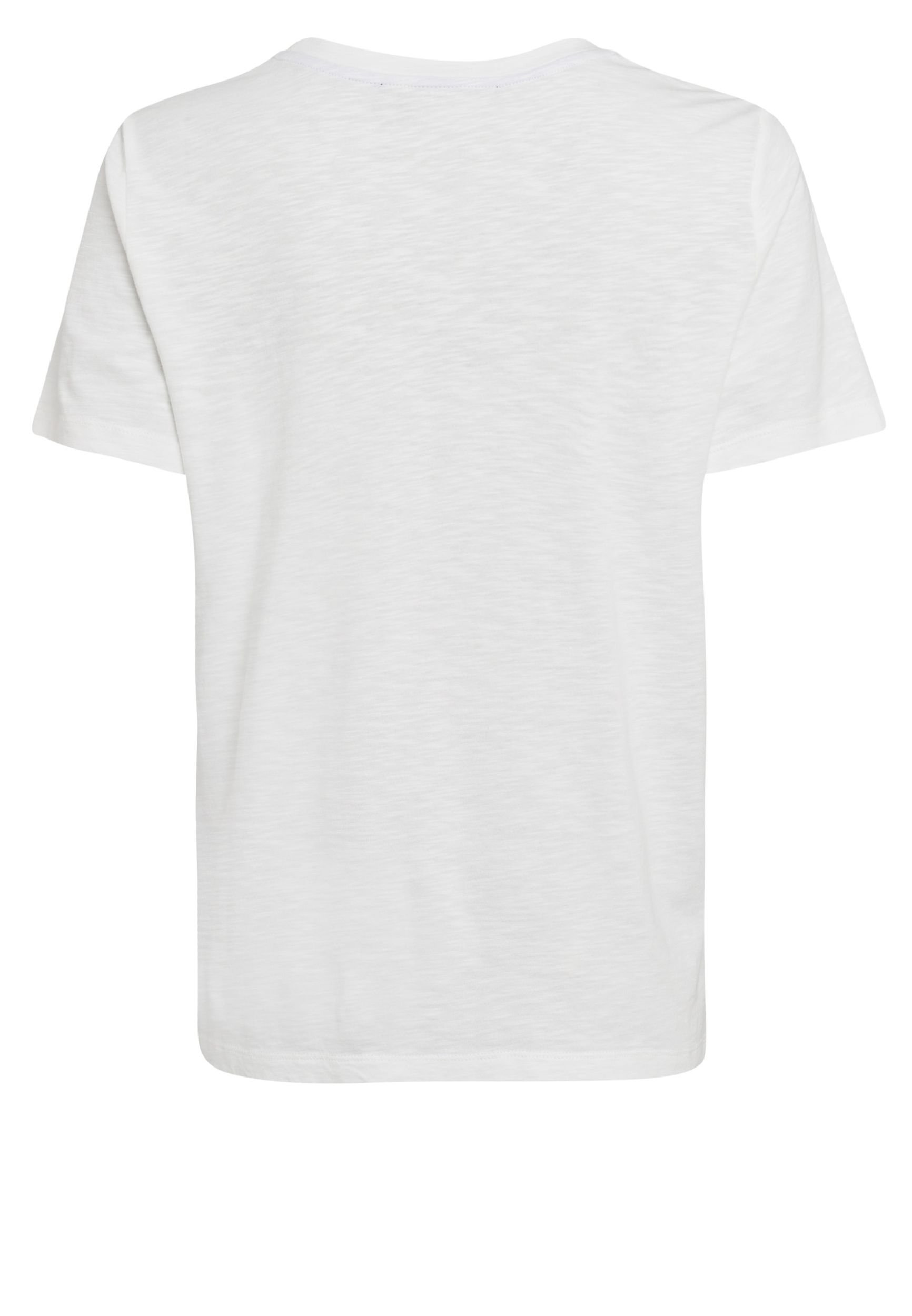 T-Shirt mit Paillettendetail