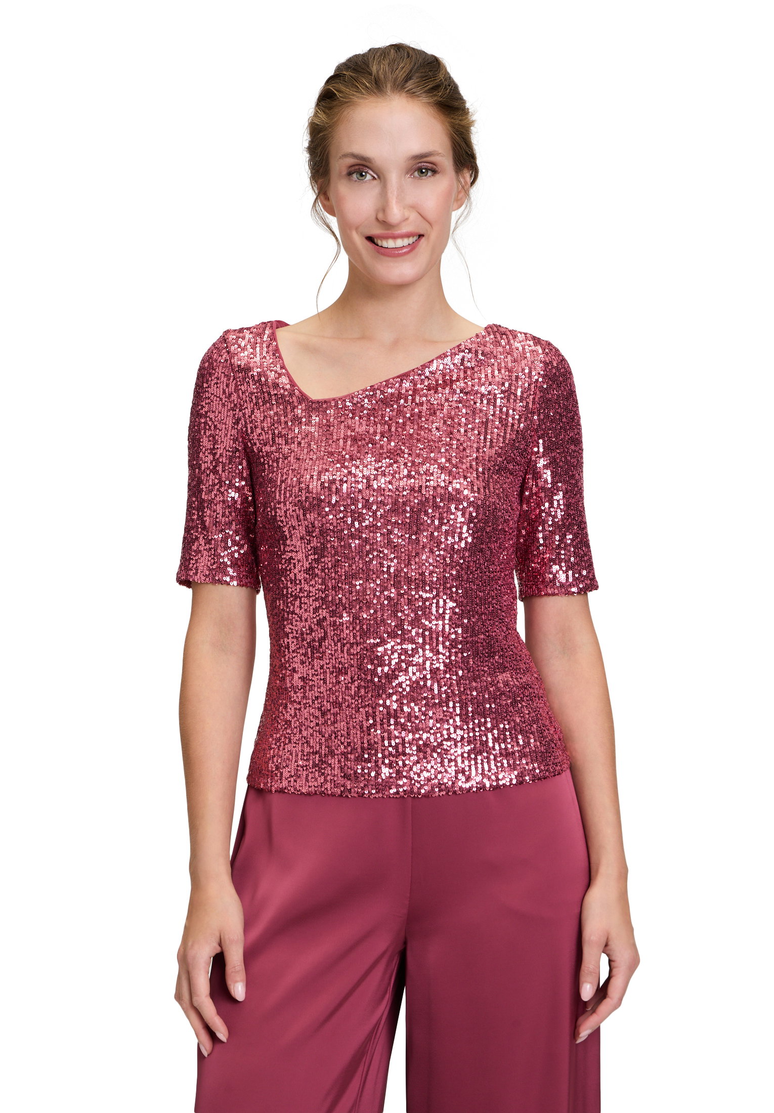 V by Vera Mont Pailletten-Top #3