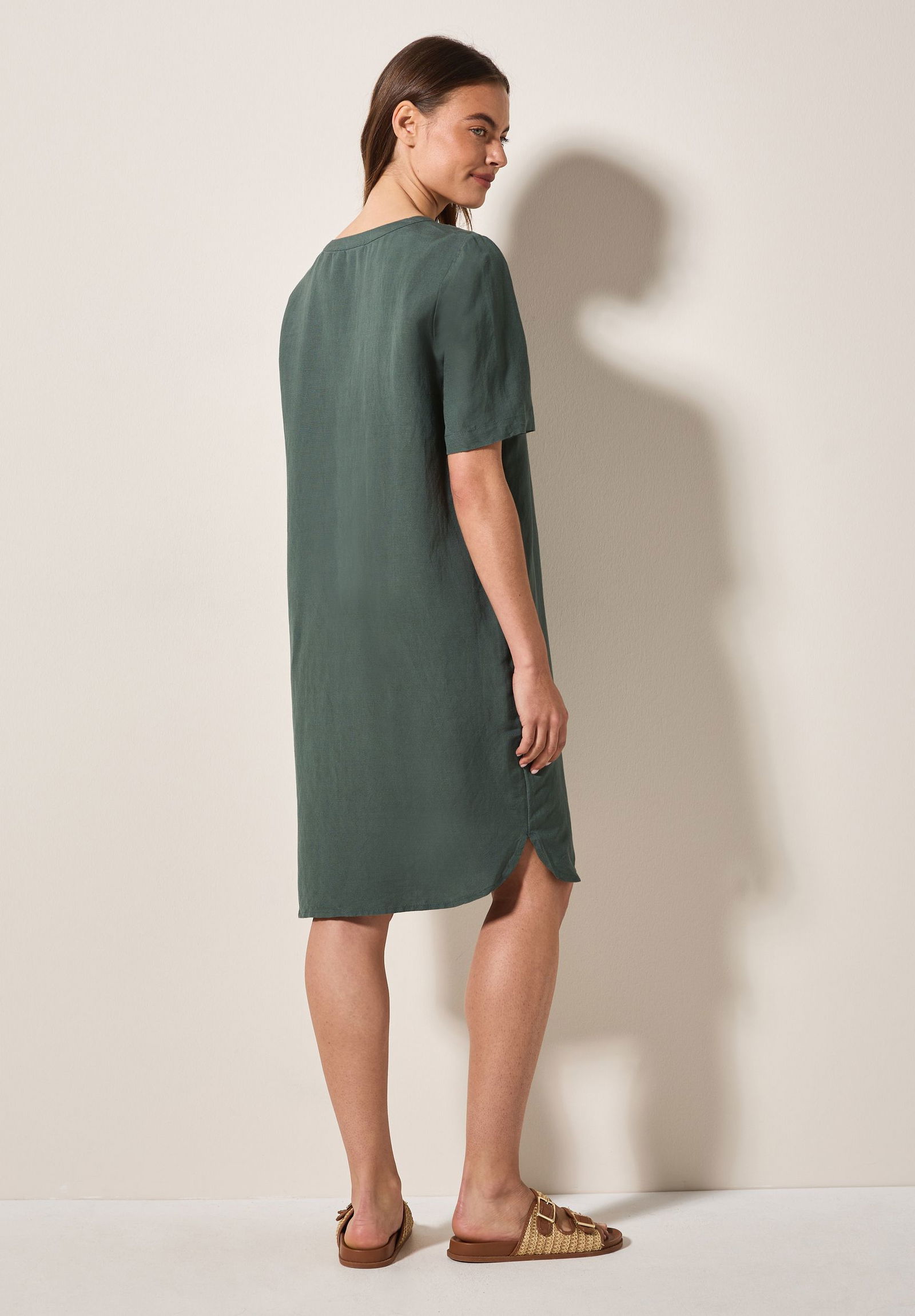 CECIL | CECIL Kleid aus Leinen | XXL | 11231_16243