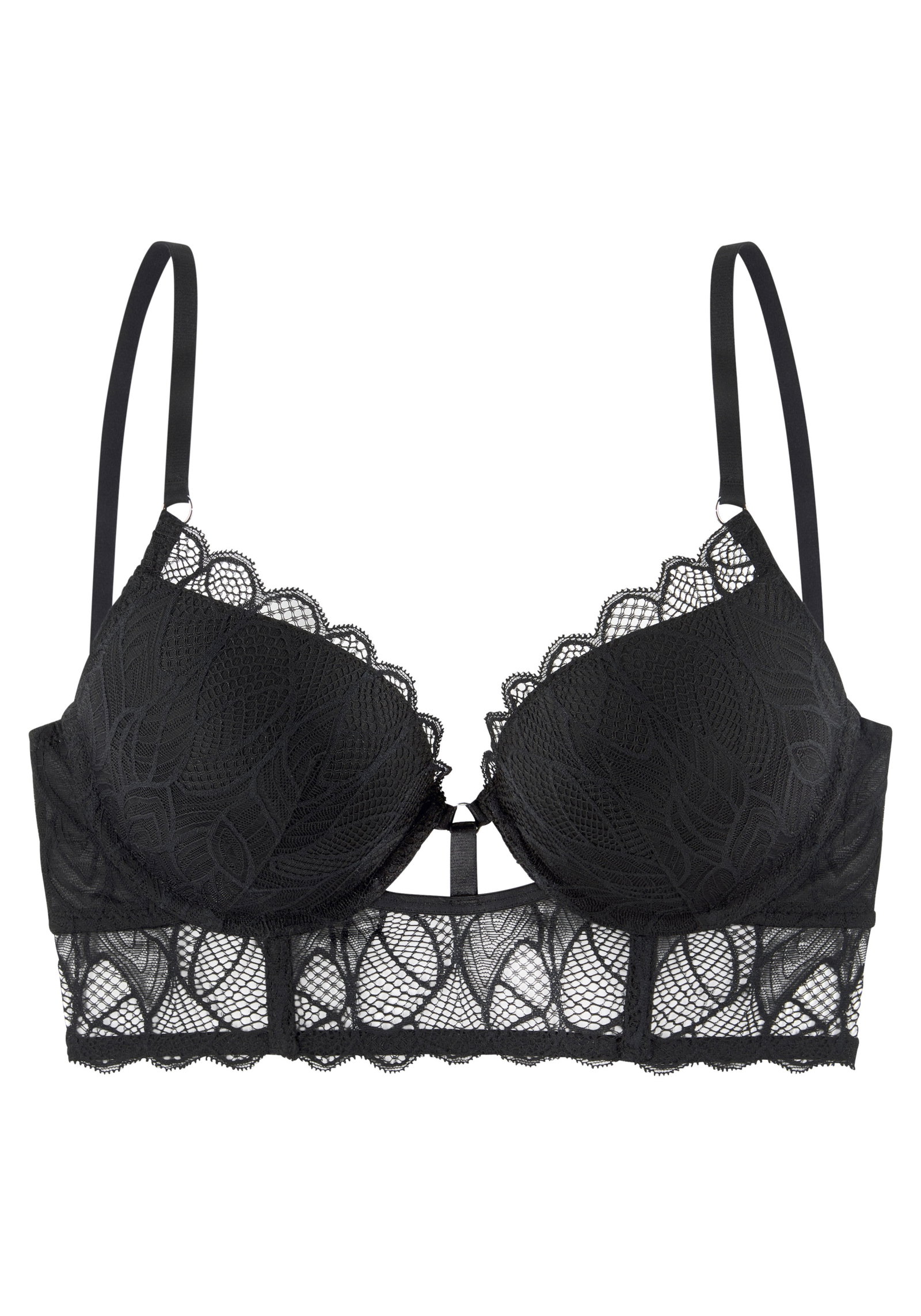 Lascana Push-up-Bustier Größe "D" #1