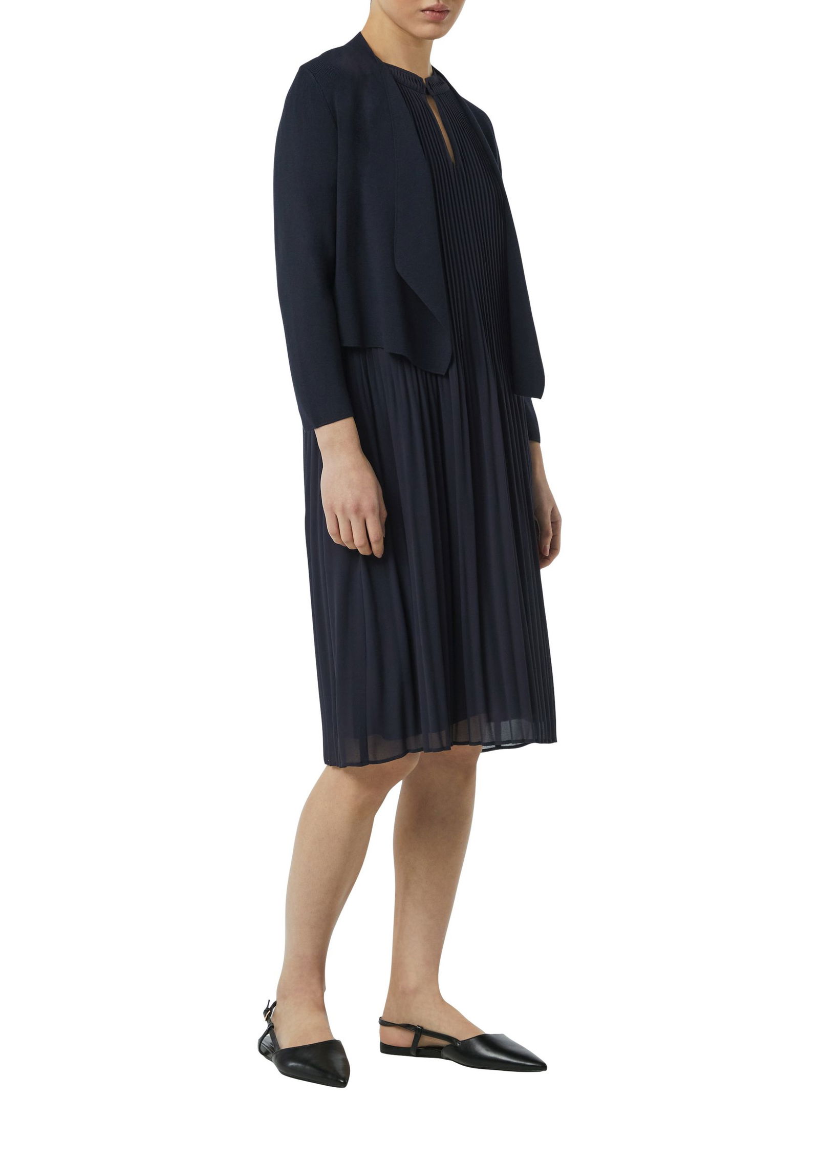 Comma | Comma Strickjacke | Cardigan | L | blau